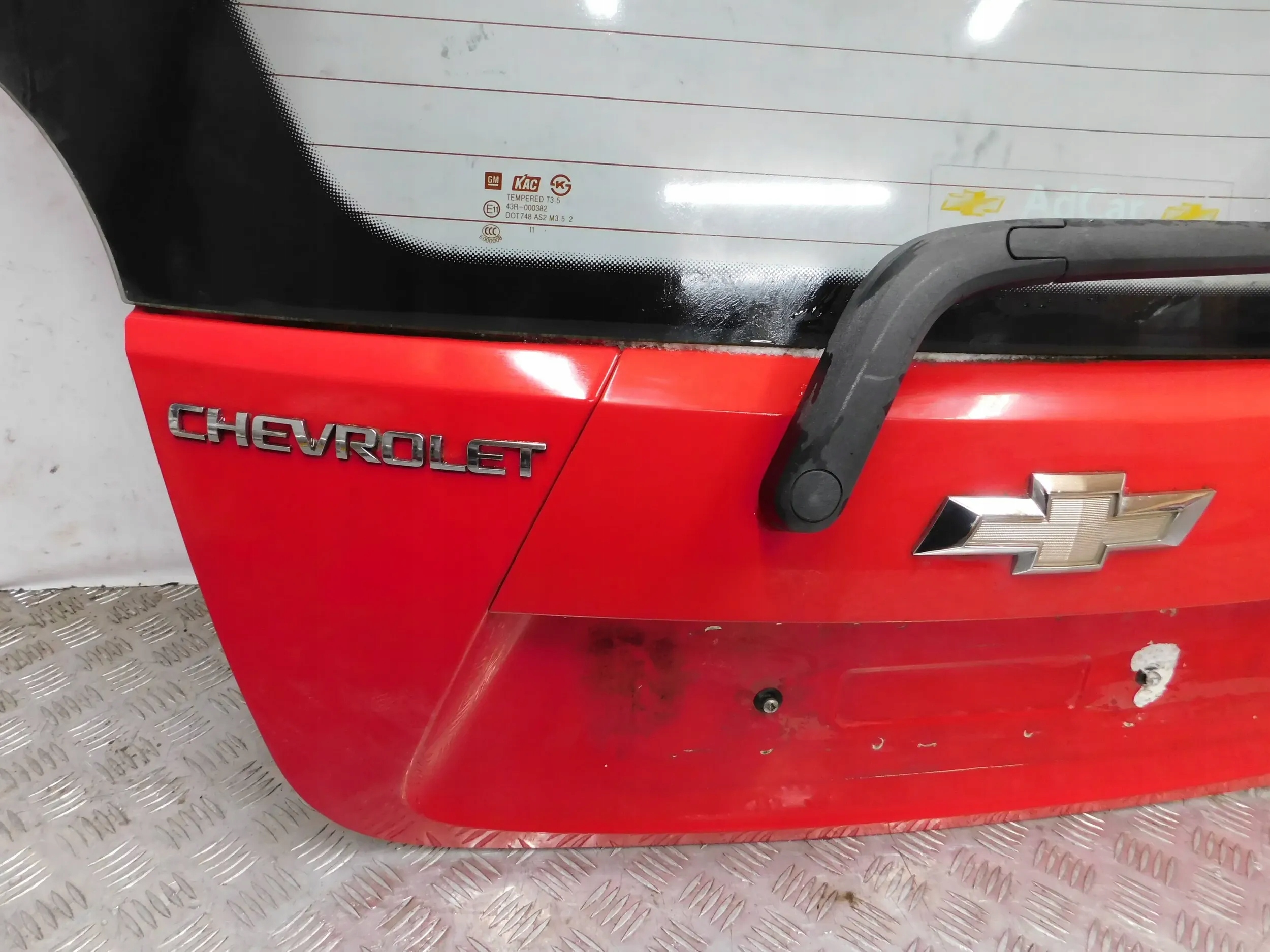 ZADNÁ KAPOTA CHEVROLET SPARK 09-