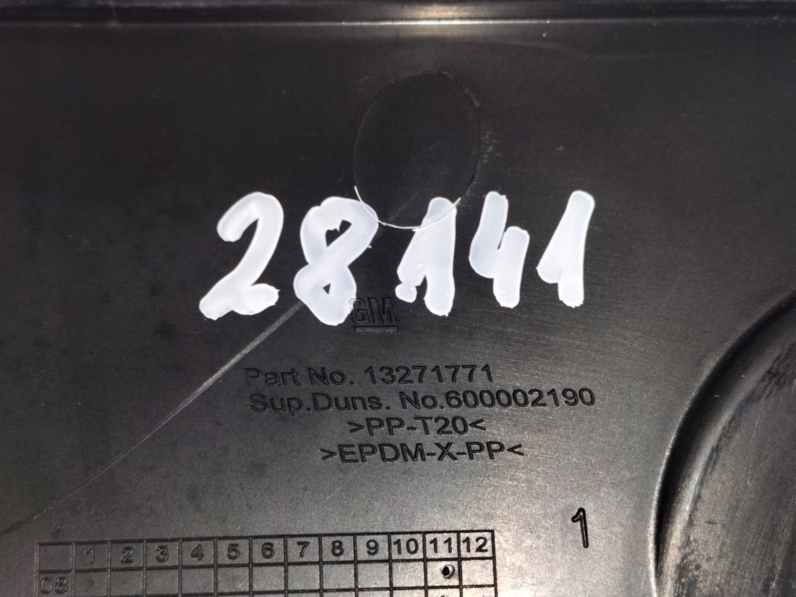 TORPEDO, PLAST POD STIERACE OPEL MERIVA II B 10-