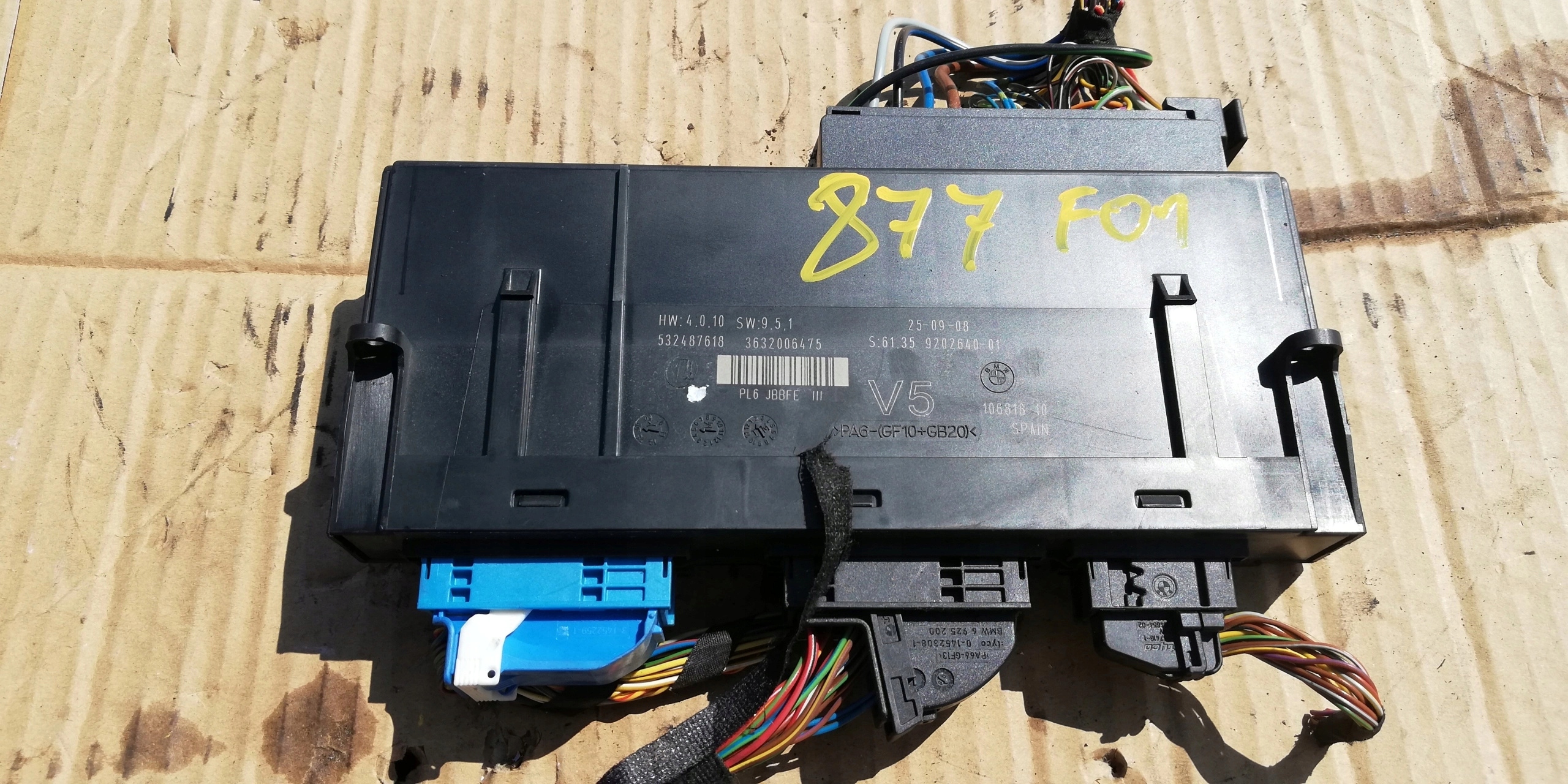 BMW 7 F01 F02 MODUL KOMFORTU 9202640