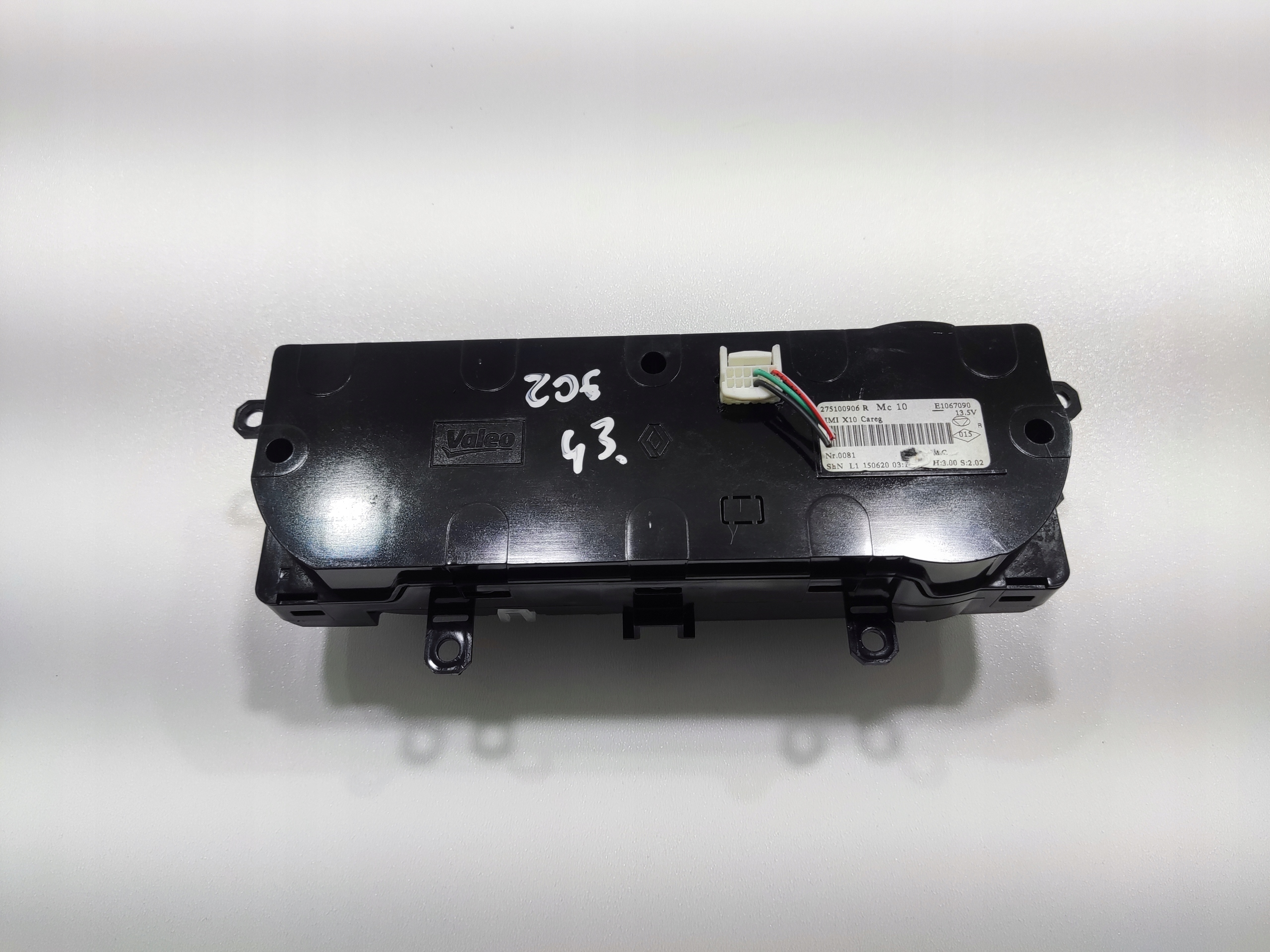 OVLADANIE KURENIA RENAULT ZOE I 275100906R 2013-2019 EUROPA