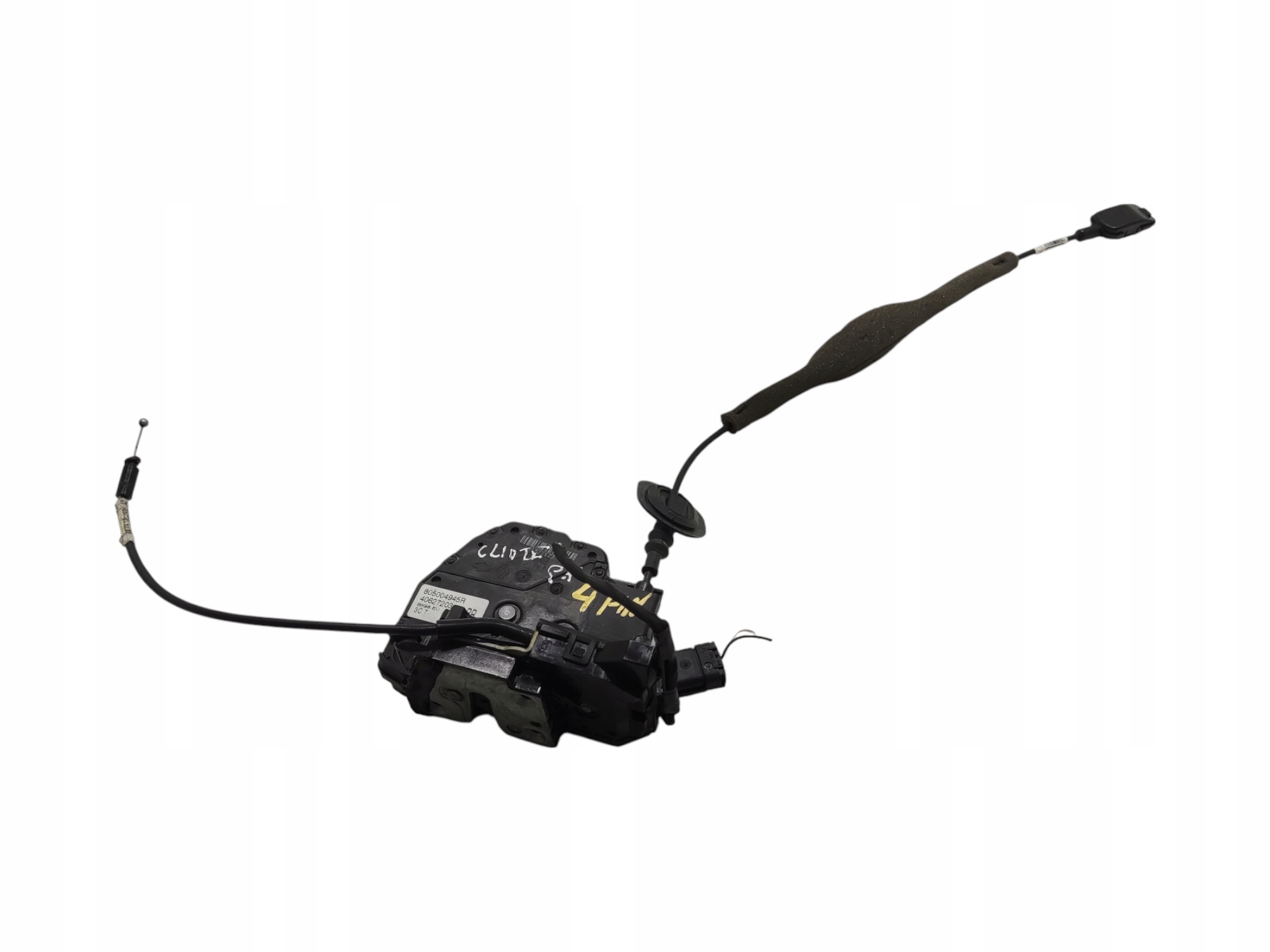 ZAMOK PRAVYCH PREDNYCH DVERI RENAULT CLIO IV 805004945R 4 PIN 2013-2019