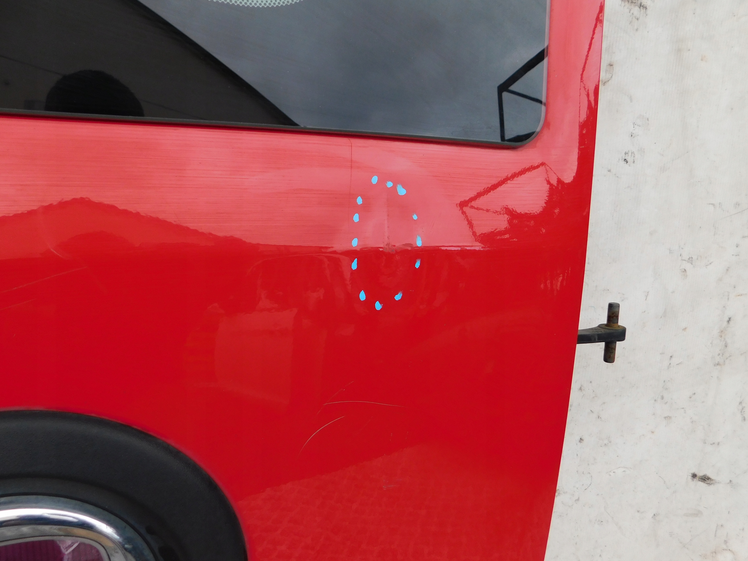 PRAVE ZADNE DVERE FIAT DOBLO 10-