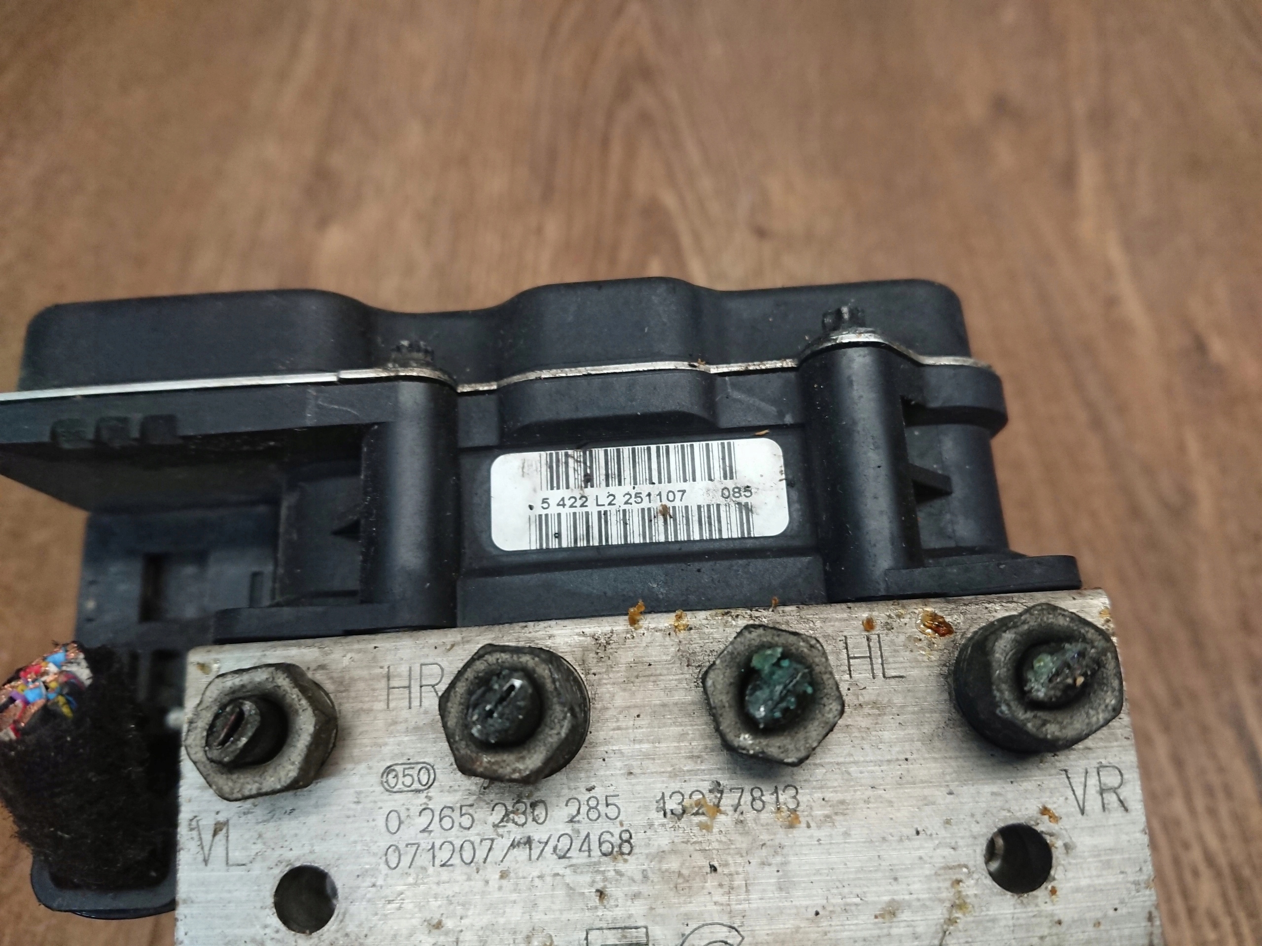 OPEL CORSA D KOCKA ABS 0265950402