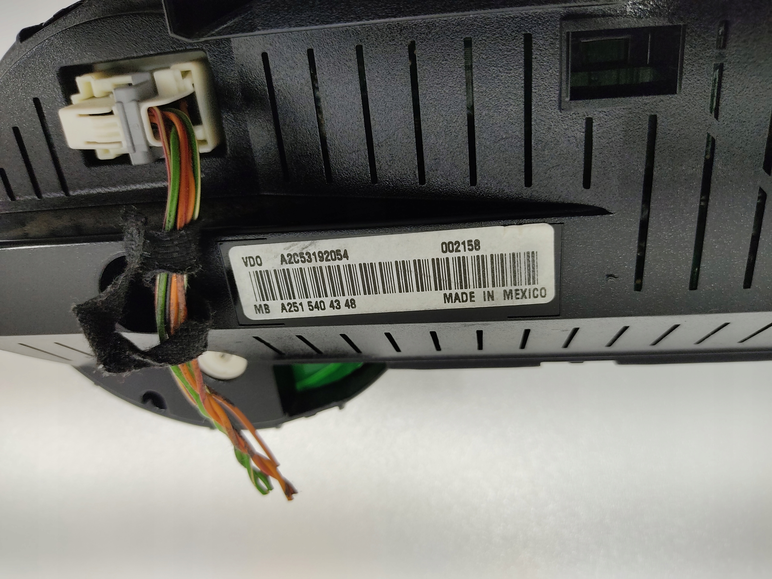 TACHOMETER BUDIKY ML W164 3.0 CDI A2515404348 EUROPA 2005-08