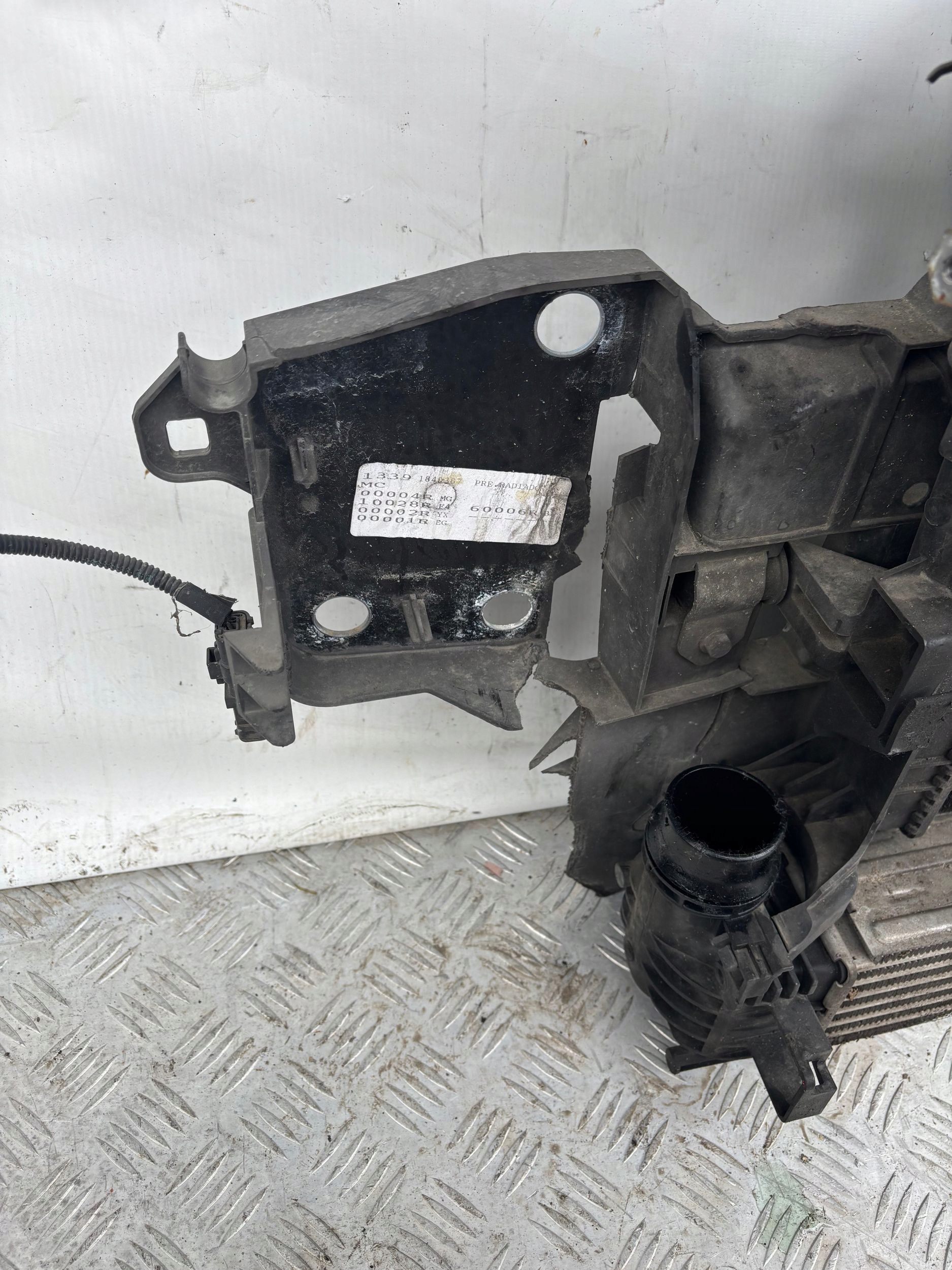 PREDNÉ PÁS VENTILATOR, CHLADIČE RENAULT MEGANE III 1.5 DCI
