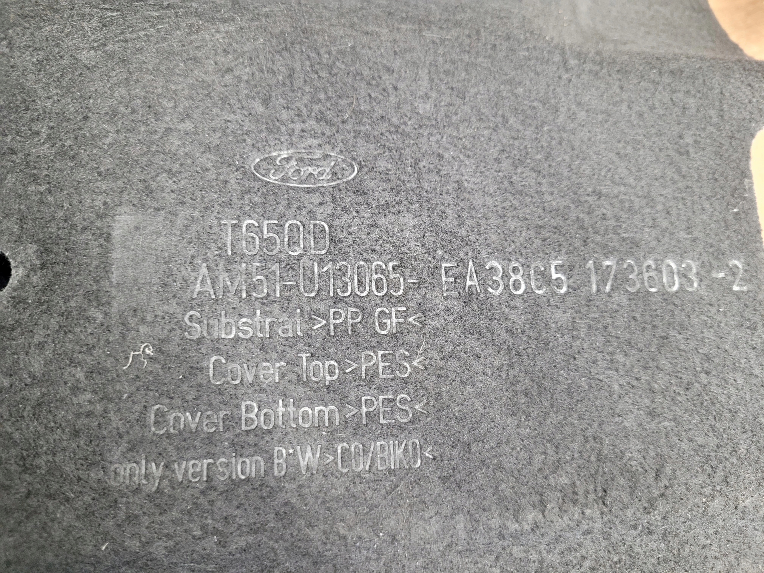 FORD C-MAX GRAND MK2 PODLAHA KUFRA AM51-U13065