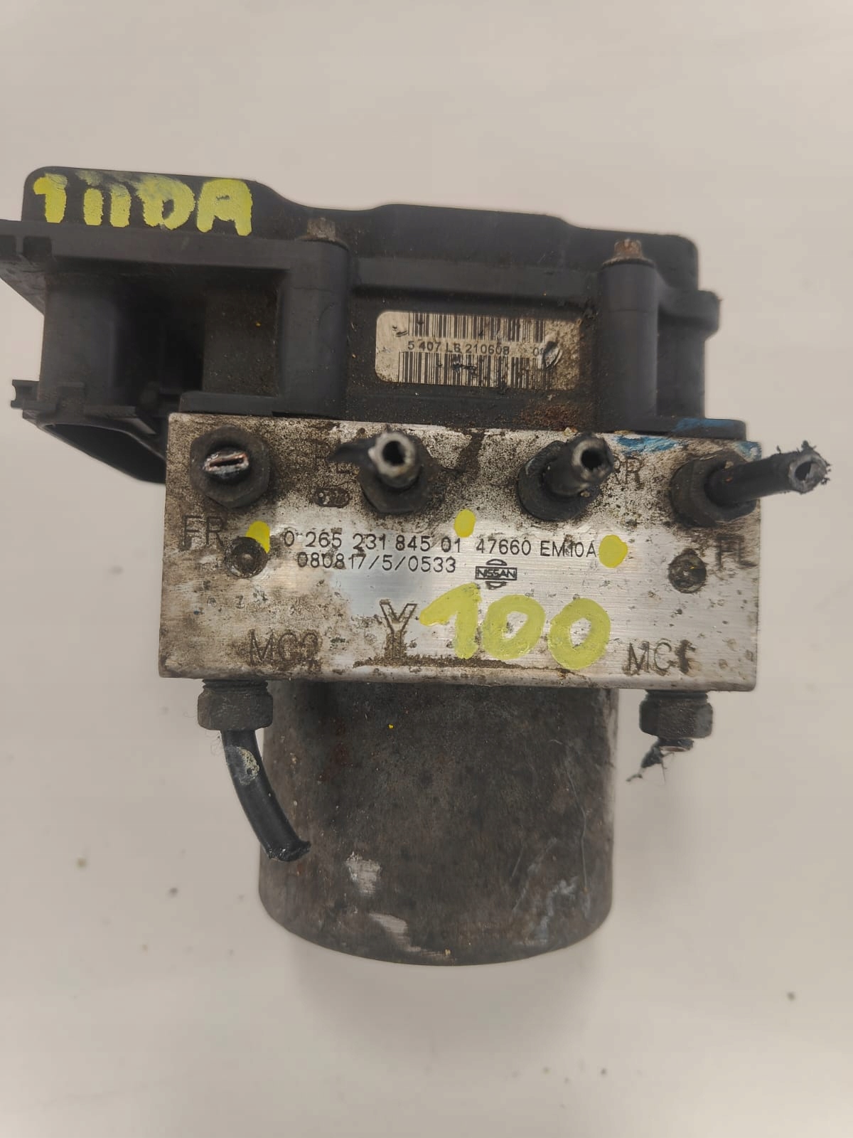 Nissan tiida 47660EM10A RIADIACA JEDNOTKA KOCKA ABS