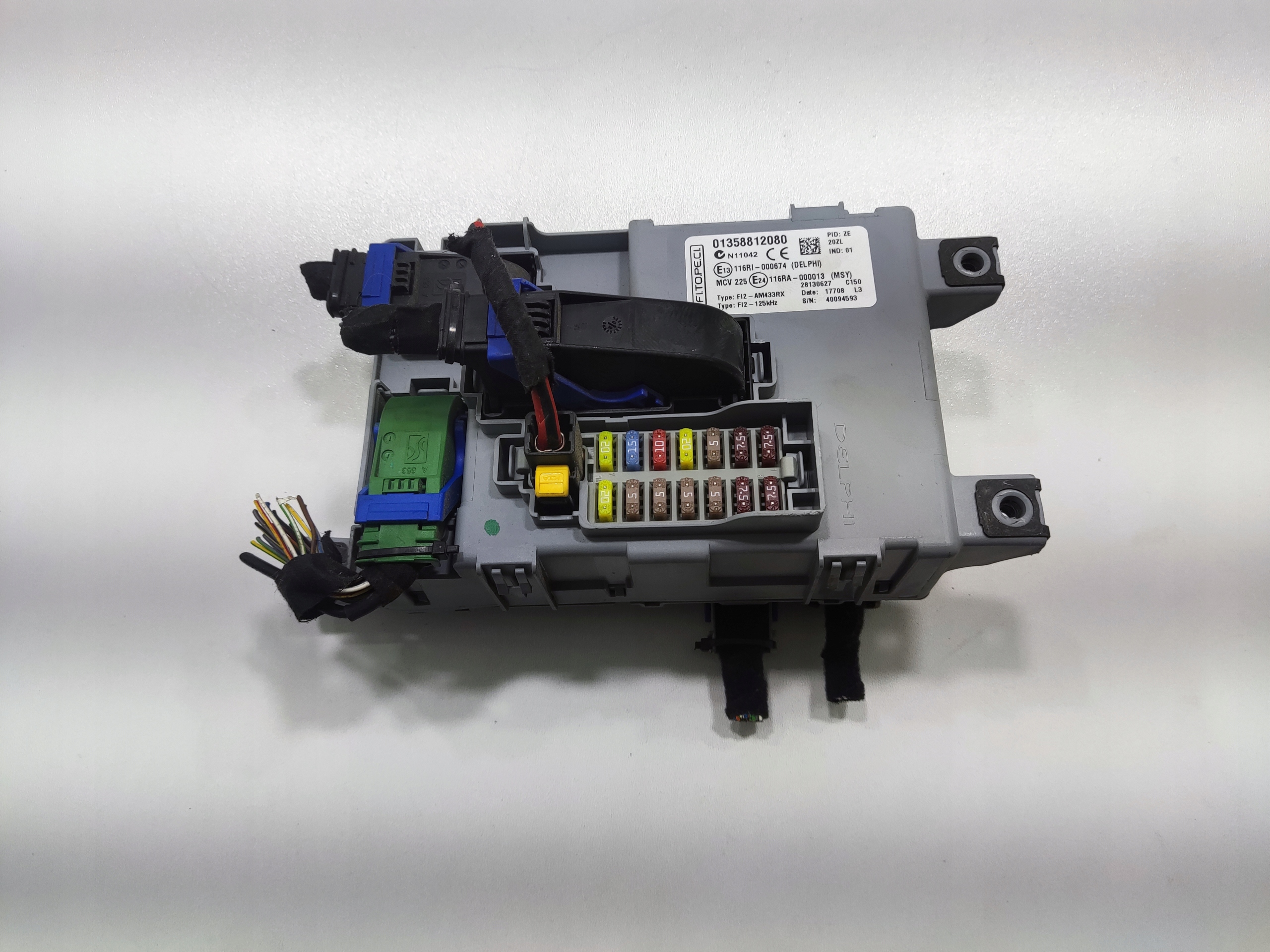 MODUL BSI POISTKOVA SKRINKA CITROEN NEMO BIPPER FIORINO 01358812080