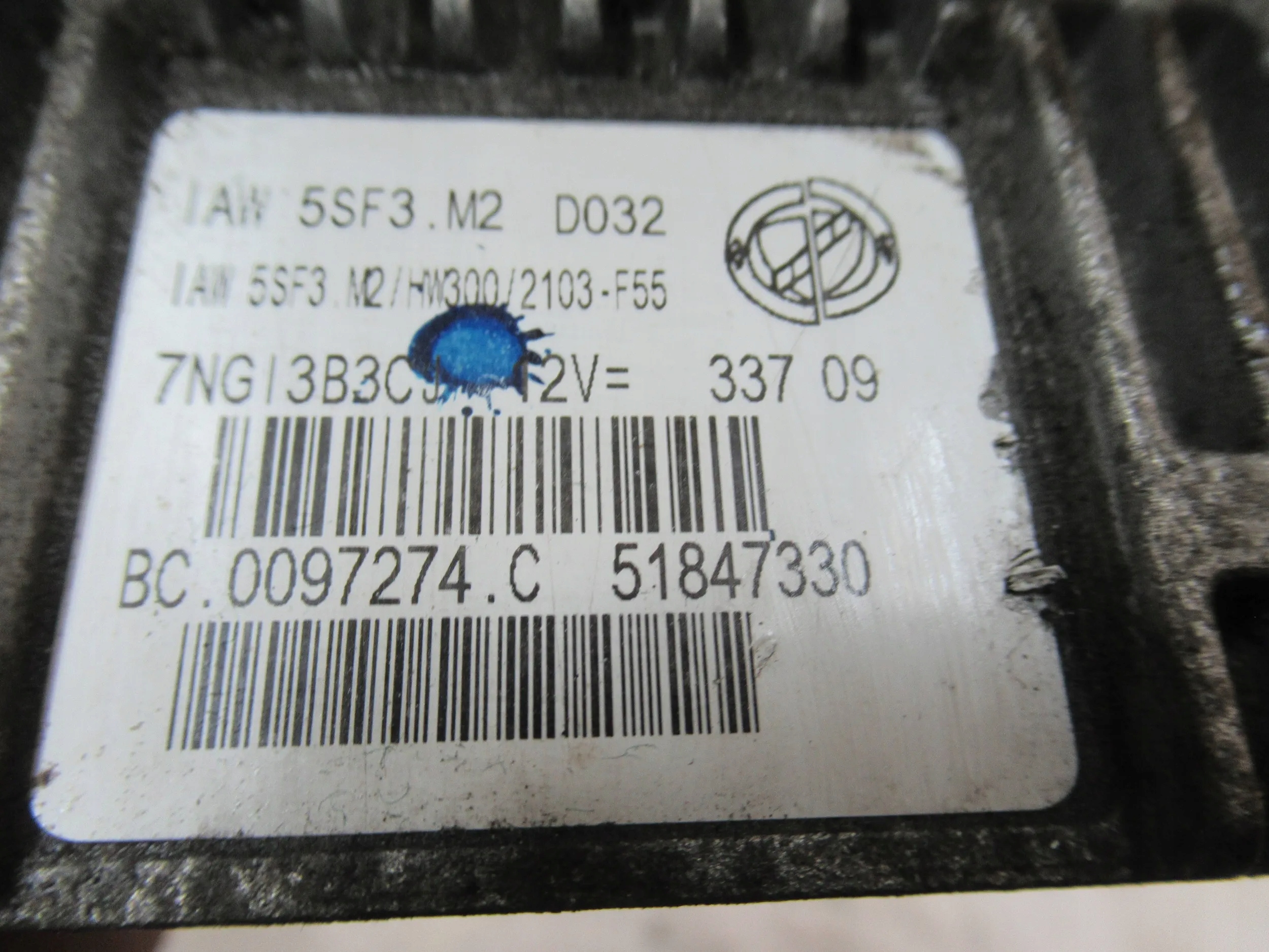 RIADIACA JEDNOTKA FIAT GRANDE PUNTO 1.4 8V 51847330