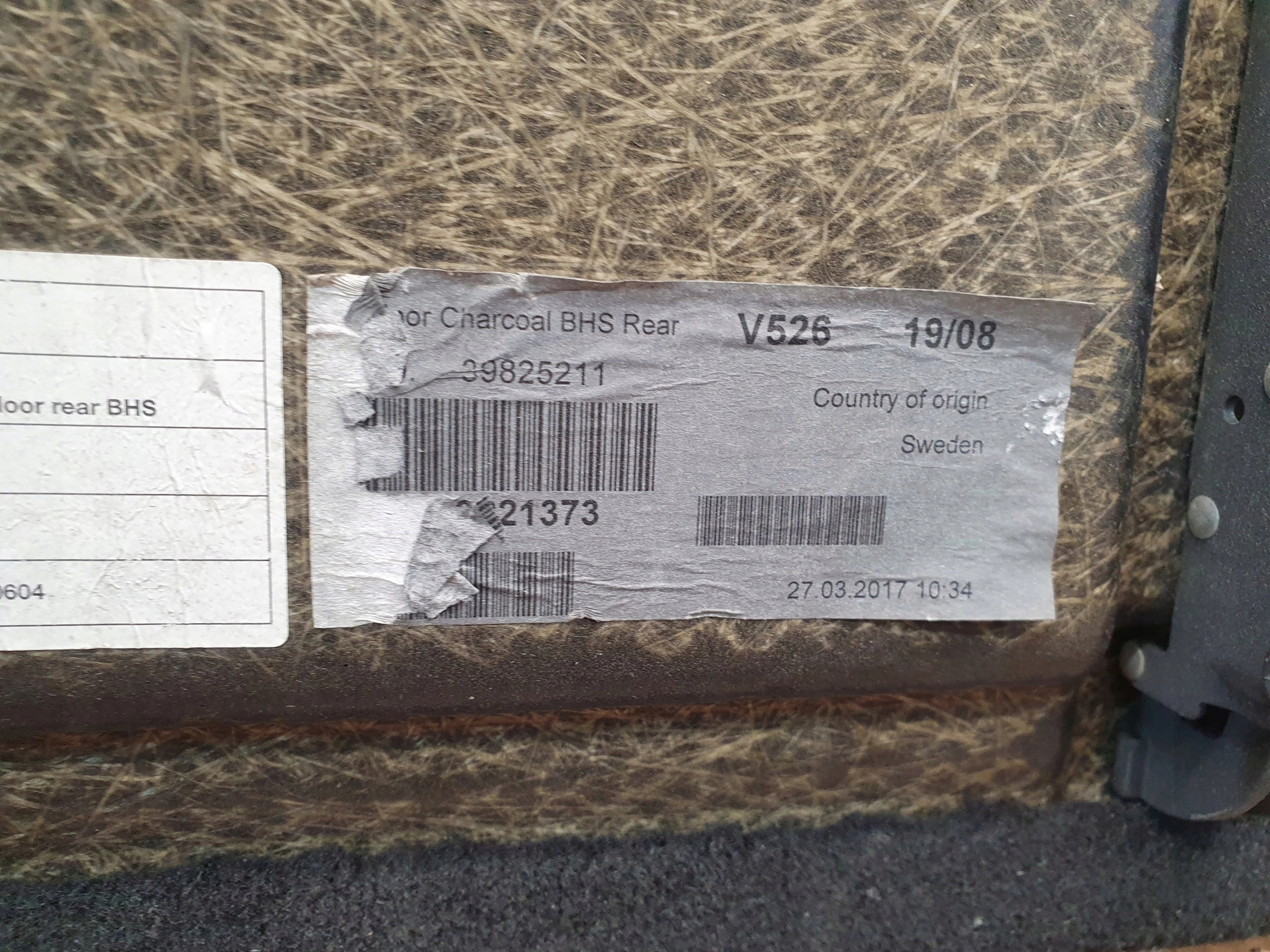 VOLVO XC90 II KUFROVÉ PLATO 39825211
