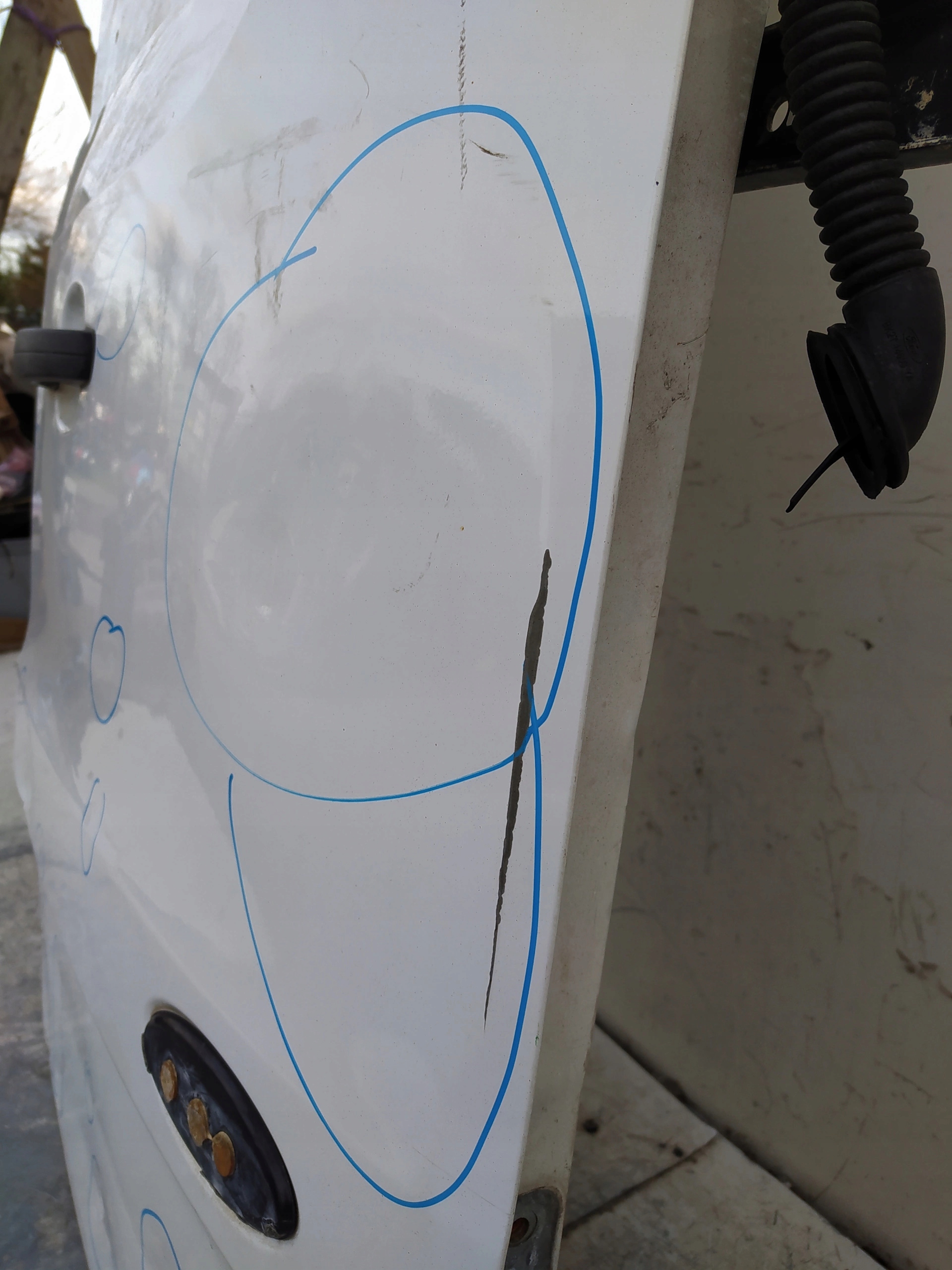 FORD TRANSIT CUSTOM PRAVÉ ZADNÉ KRÍDLOVÉ DVERE