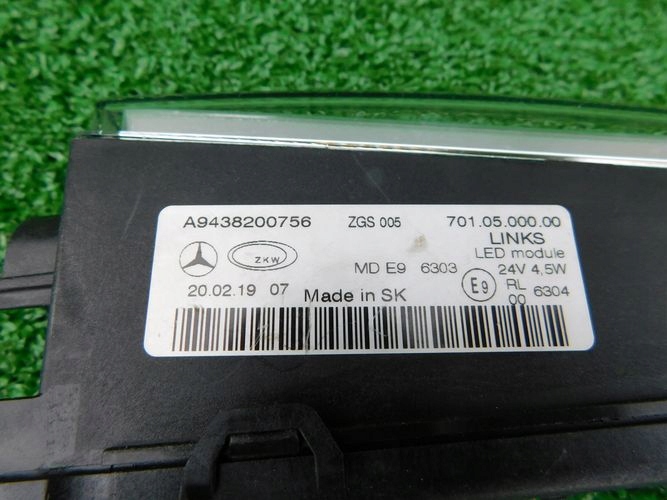MERCEDES A943 ACTROS LAVE DENNE LED SVETLO