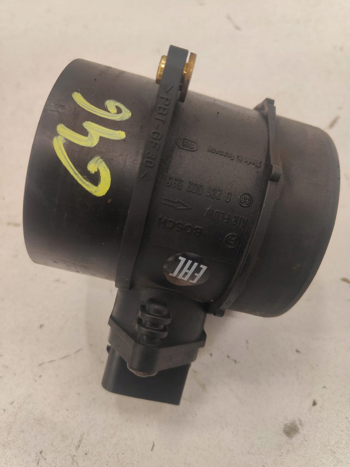 MERCEDES w204 om646 0281002535 bosh VAHA VZDUCHU VZDUCHU