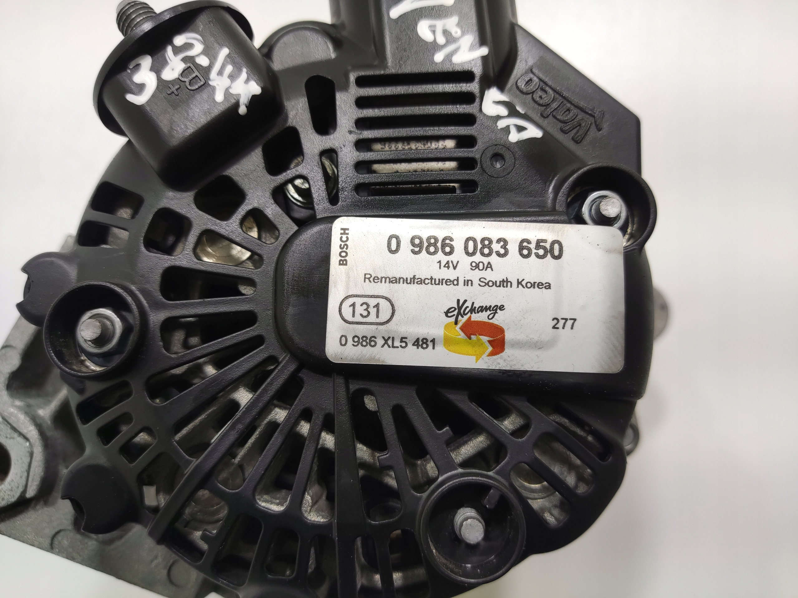 ALTERNÁTOR KIA VENGA 1.6 16V 2014-2019 LIFT 0986083650