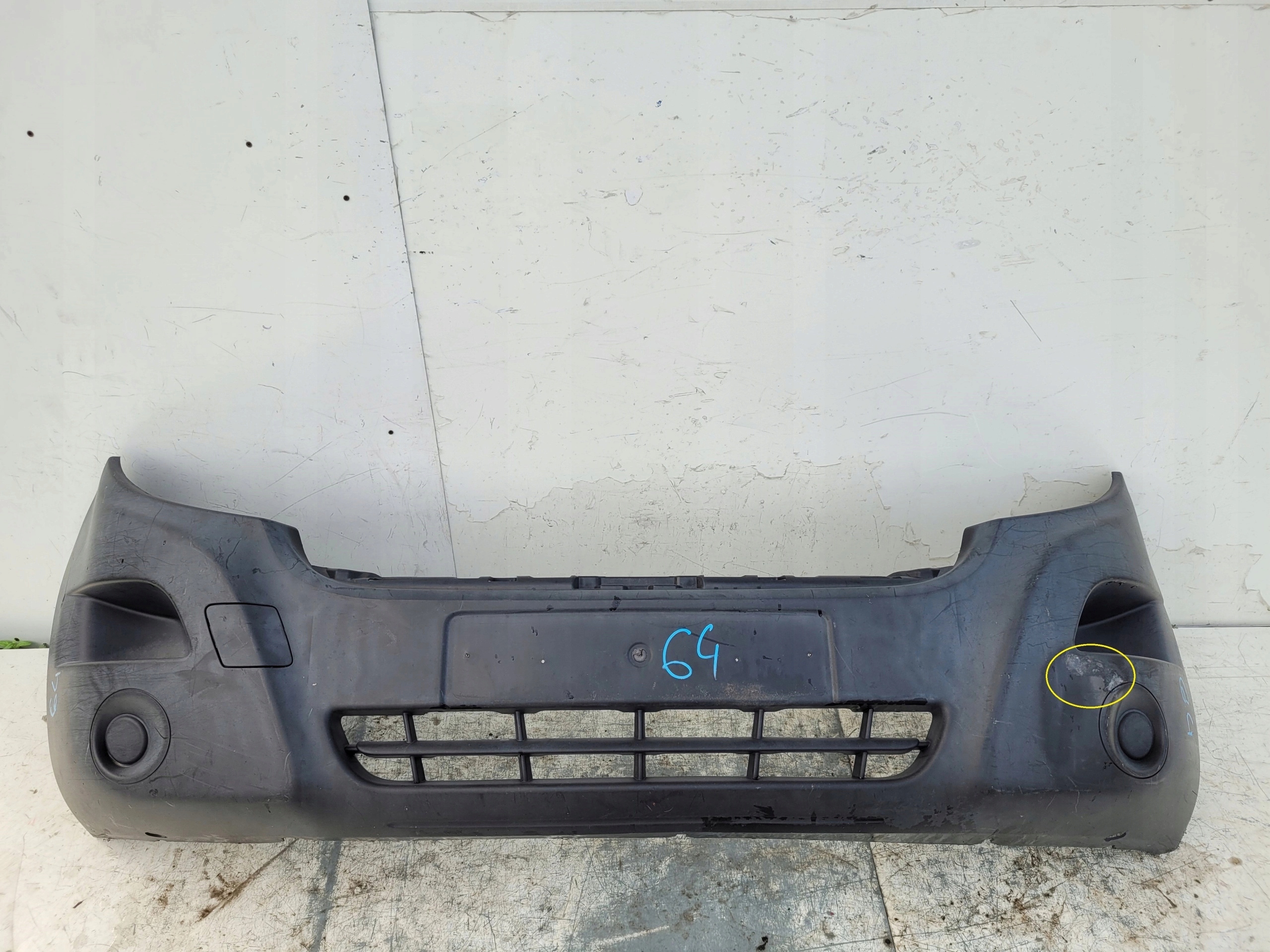 RENAULT MASTER 3 III PREDNÝ NÁRAZNÍK