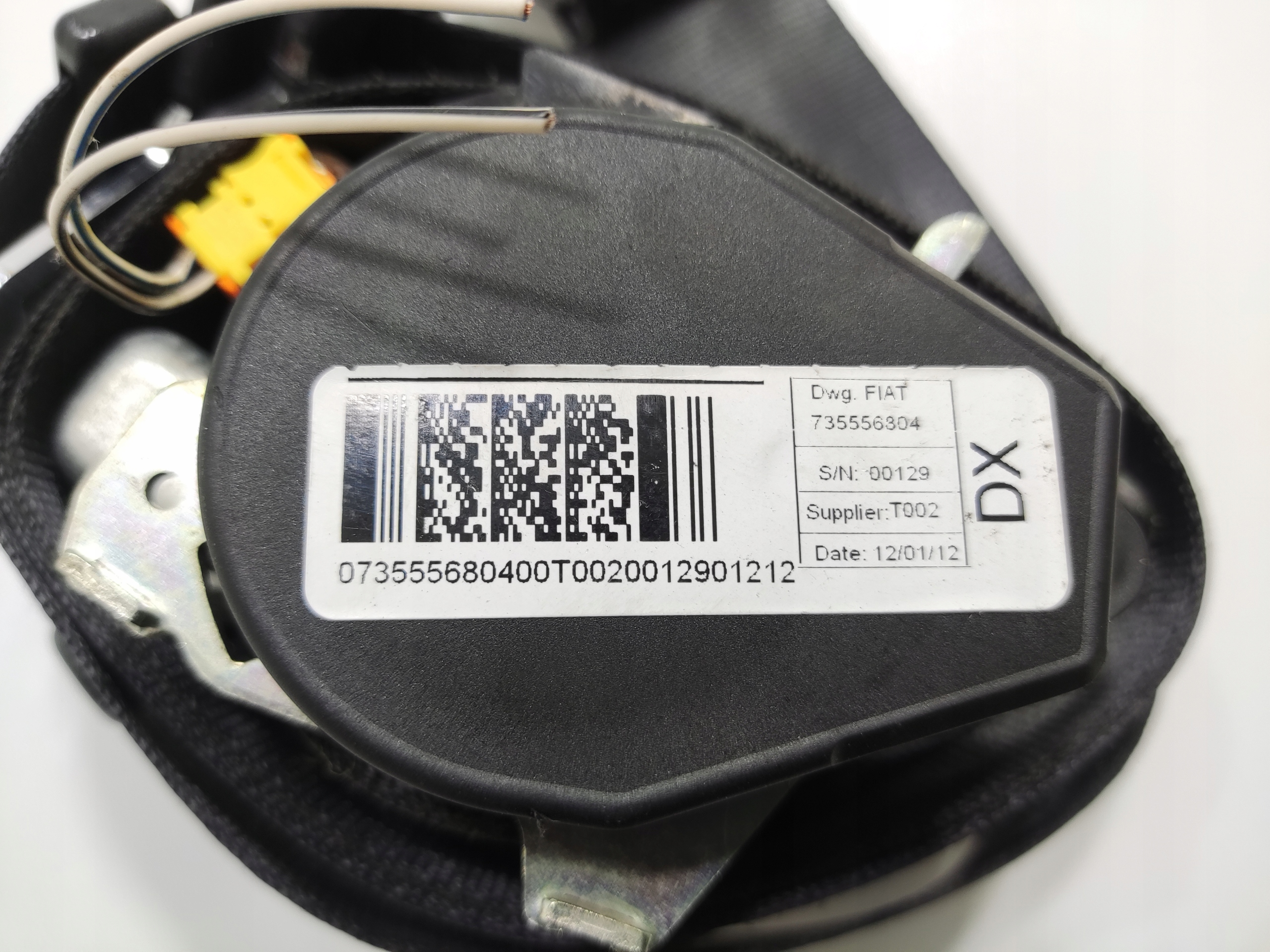 PRAVY PREDNY BEZPECNOSTNY PÁS  OPEL COMBO D FIAT DOBLO II 2010-15 735556804