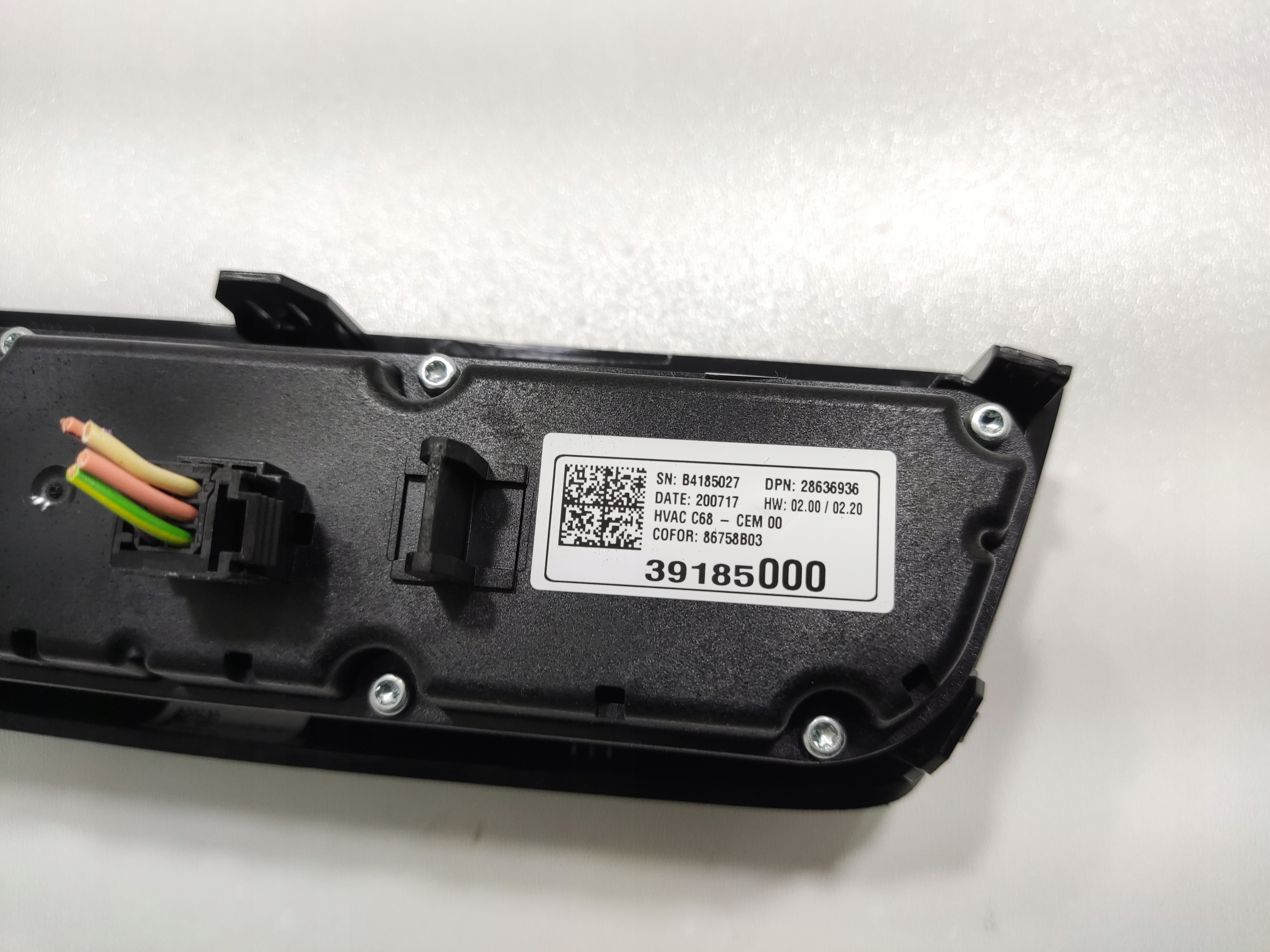 OVLADANIE KURENIA OPEL CORSA E-CORSA F 39185000 2019-2024 EUROPA