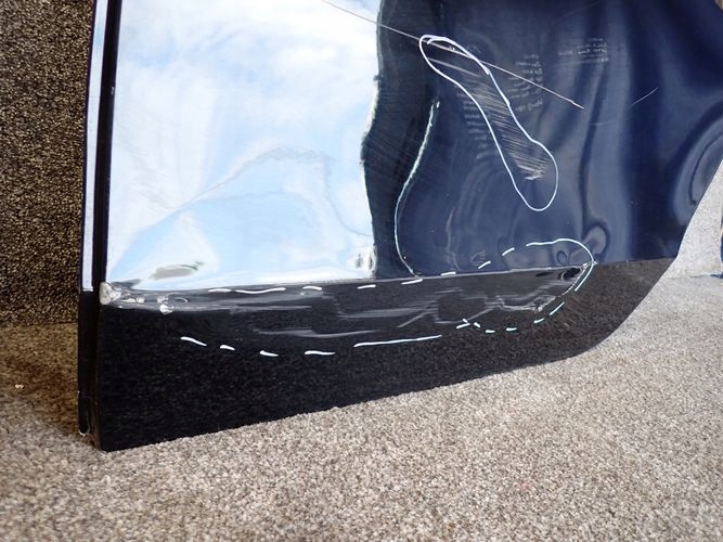 AUDI A4 B8 8K 08-15 KOMBI LAVE ZADNE DVERE