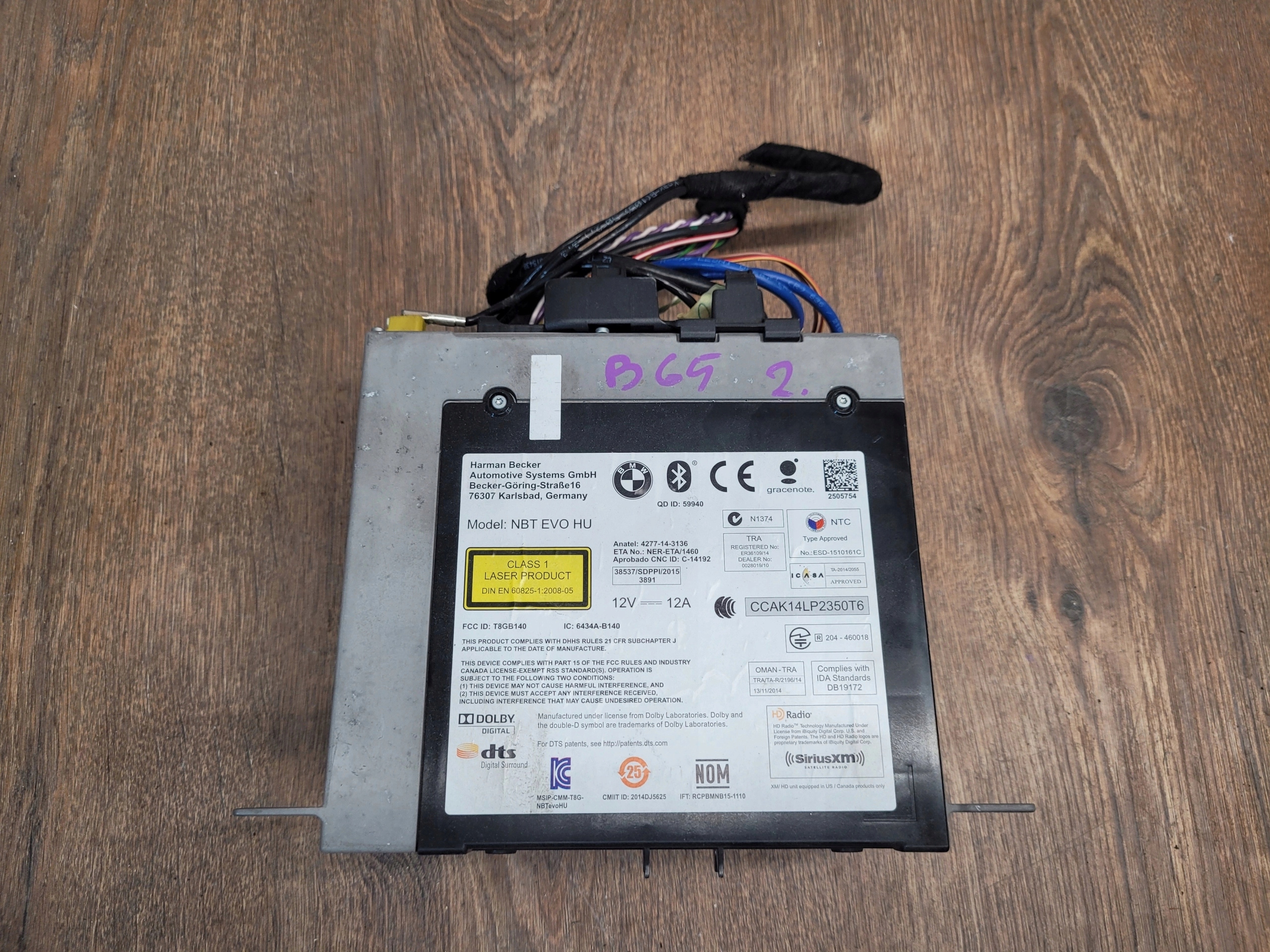 BMW 5 G30 G31 RADIO NAVIGACIA 8804459