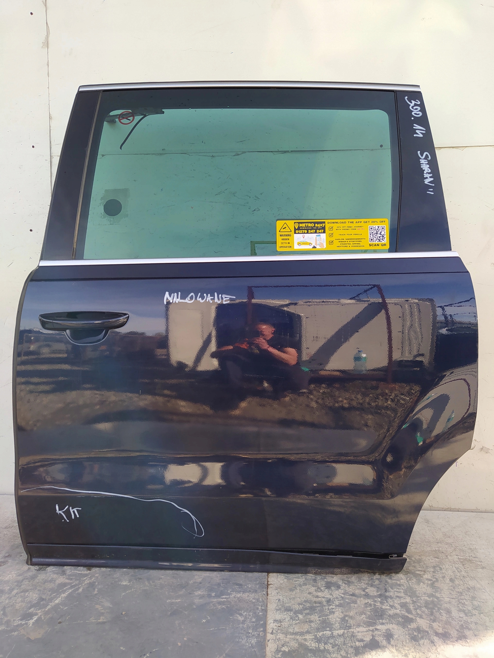 VW SHARAN 7N ALHAMBRA 010- LAVE ZADNE DVERE PRZESÓWNE