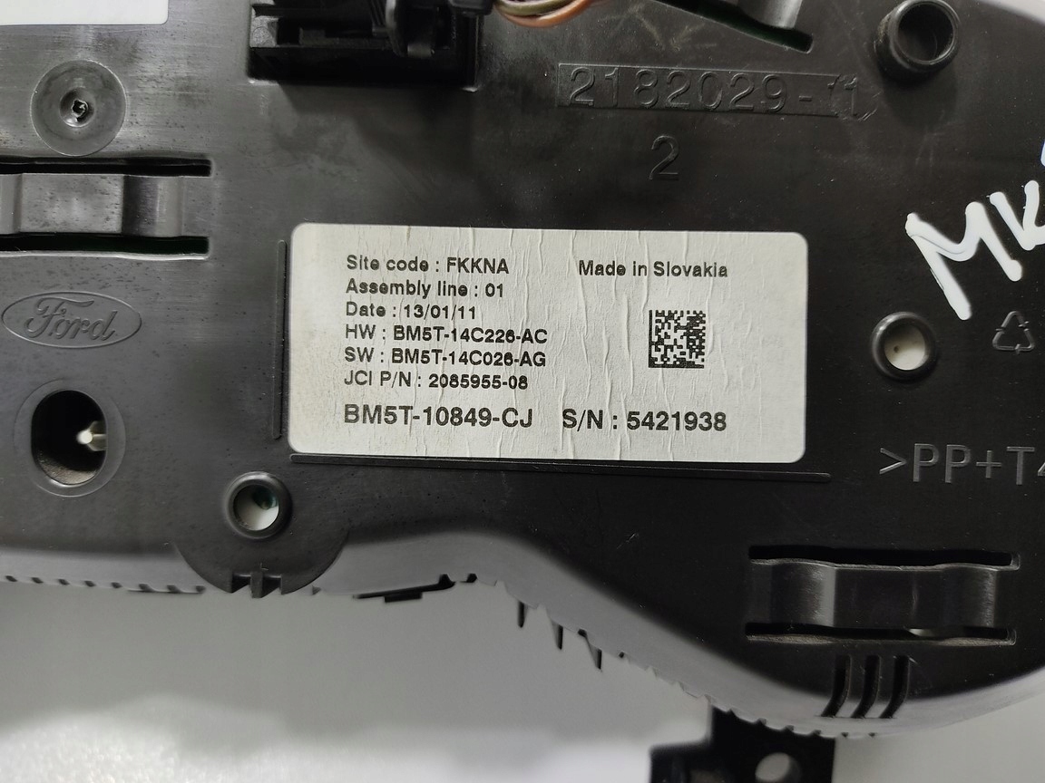 TACHOMETER BUDIKY FORD FOCUS MK3 III 1.6 TDCI BM5T-10849-CJ 2010-2014 EUROPA