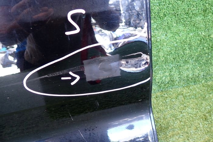 AUDI A5 16- PRAVE ZADNE DVERE