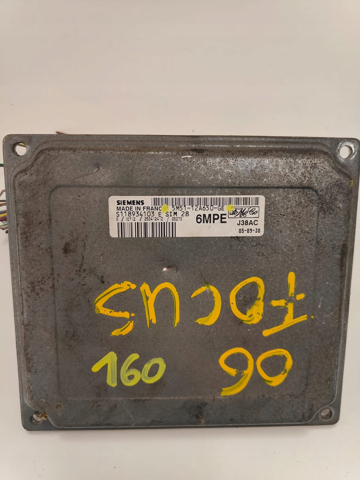 Ford focus 2006 S118934103E 5M51-12A650-GE RIADIACA JEDNOTKA MOTORA