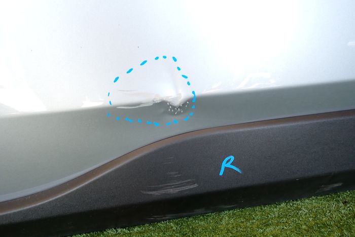 TOYOTA RAV4 19- PRAVE ZADNE DVERE