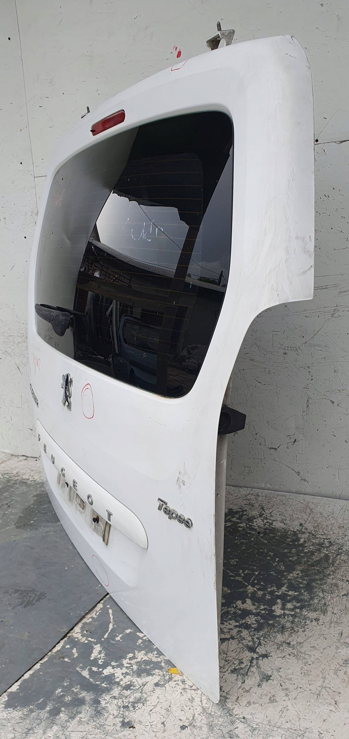 Peugeot Partner III 3 08- ZAD ZADna ZADNÁ KAPOTA