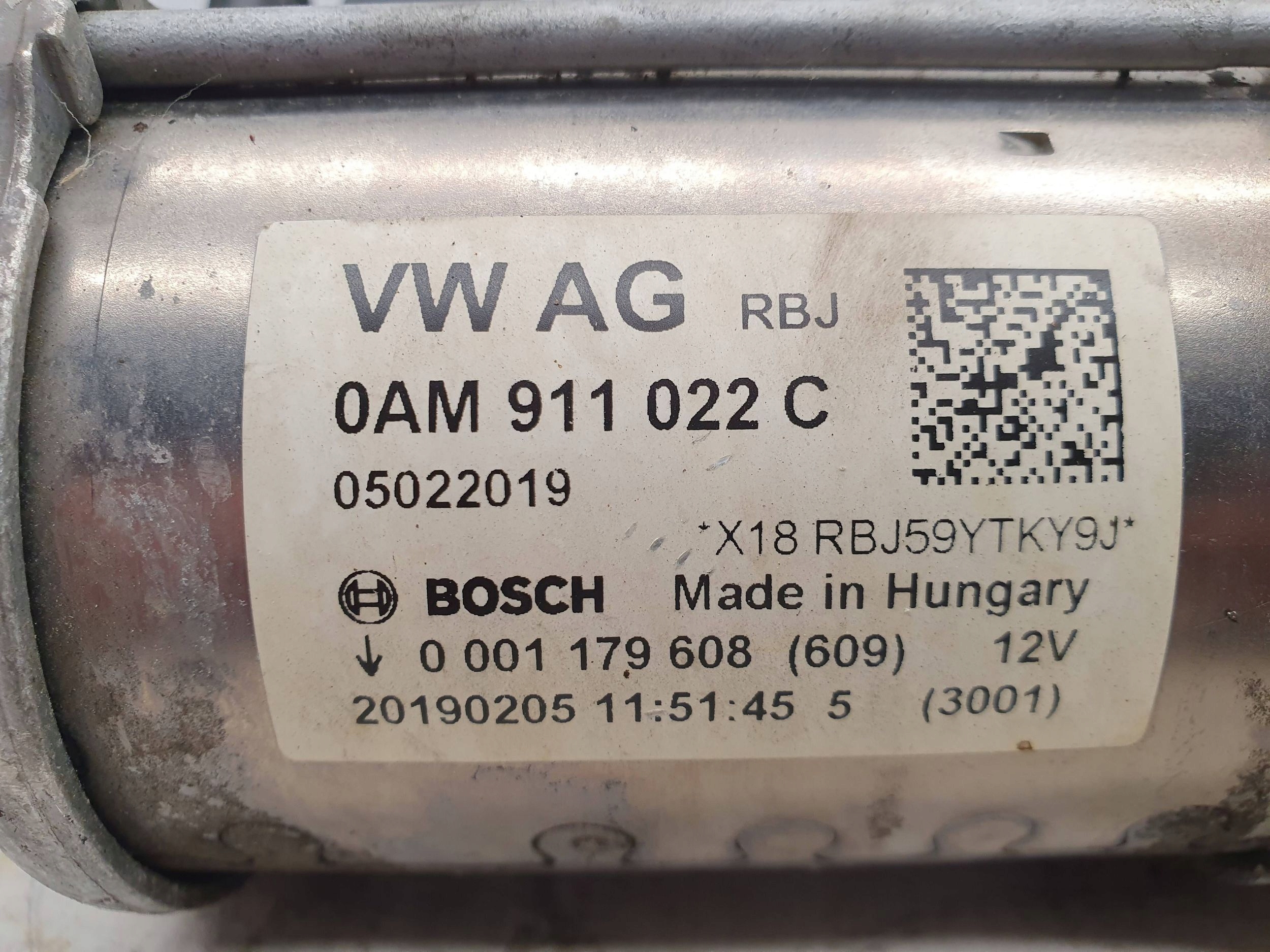 Volkswagen Golf VII 1.5 tsi 0AM911022C STARTER