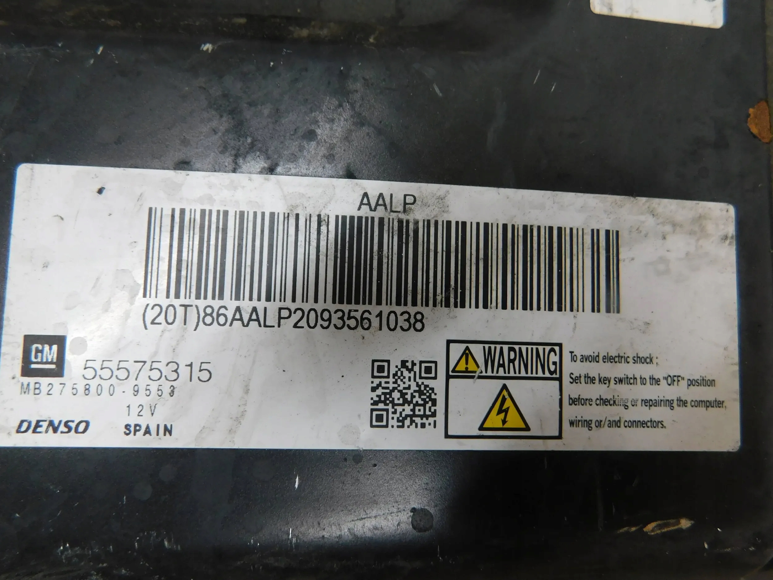 RIADIACA JEDNOTKA MOTORA ASTRA J 1.7 CDTI 55575315