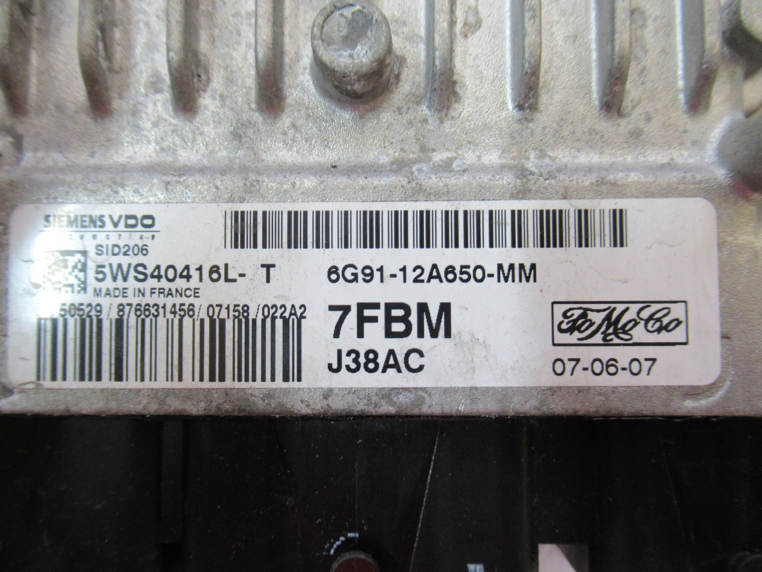 RIADIACA JEDNOTKA 6G91-12A650-MM S-MAX 2.0 TDCI