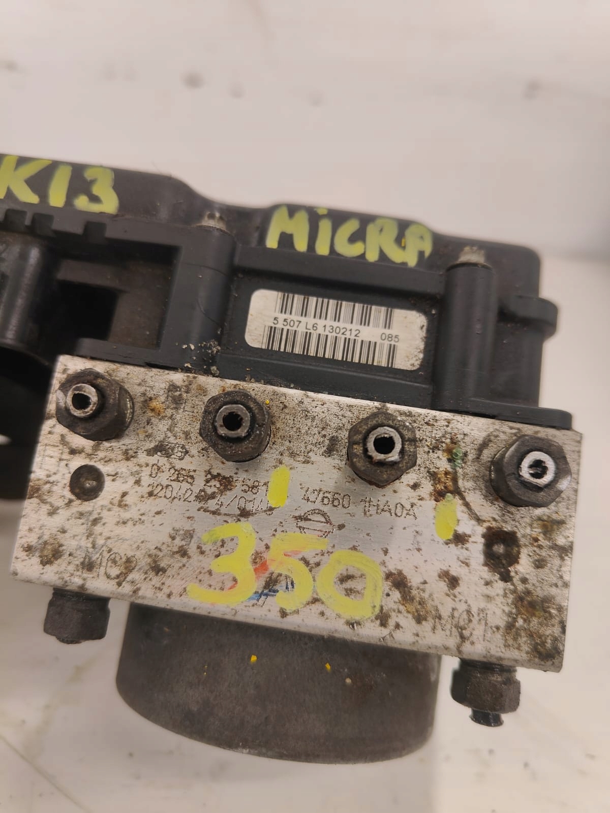 Nissan micra k13 476601HA0A 0265800951 RIADIACA JEDNOTKA KOCKA ABS