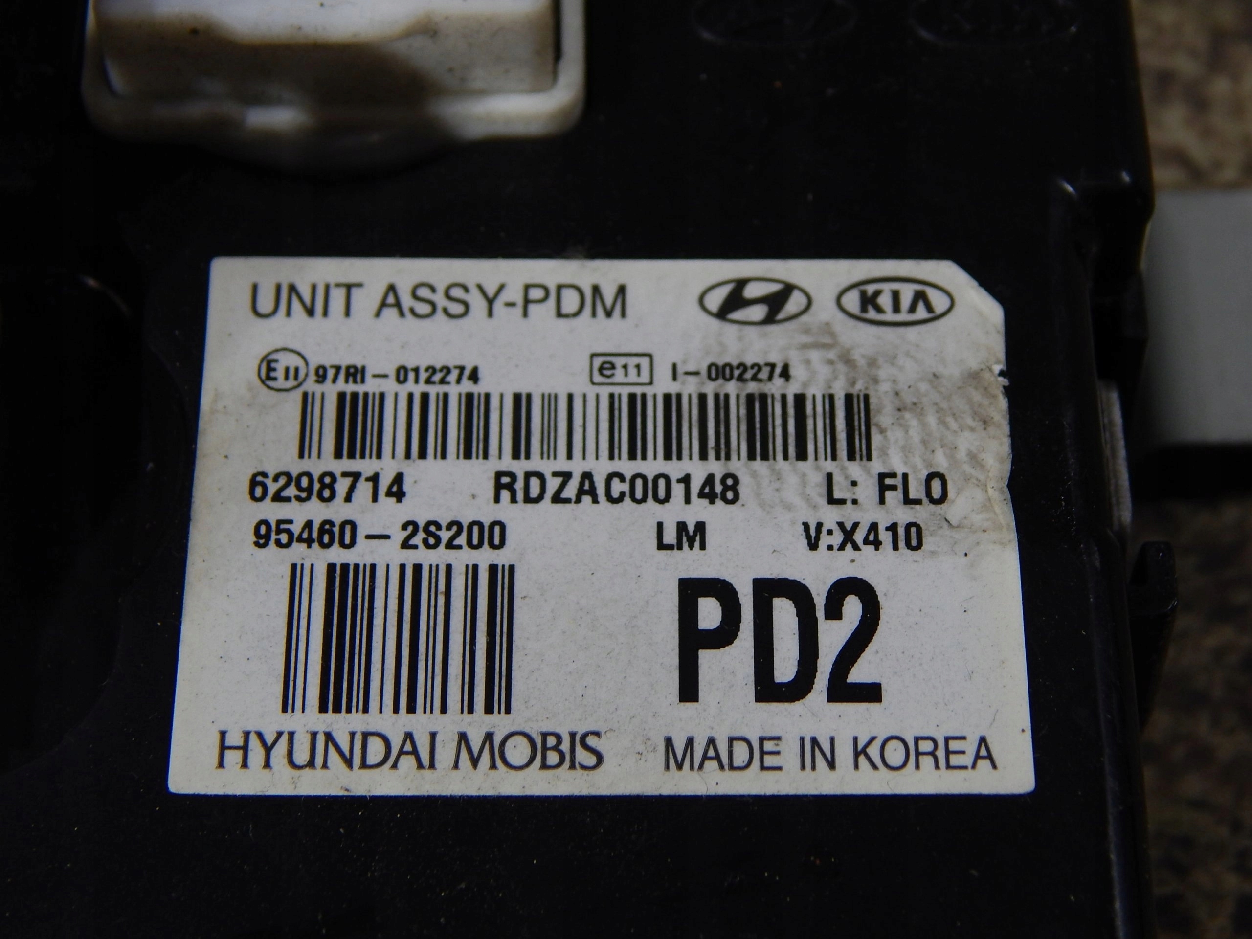 HYUNDAI IX35 1.7 CRDI 95460-2S200 MODUL PDM