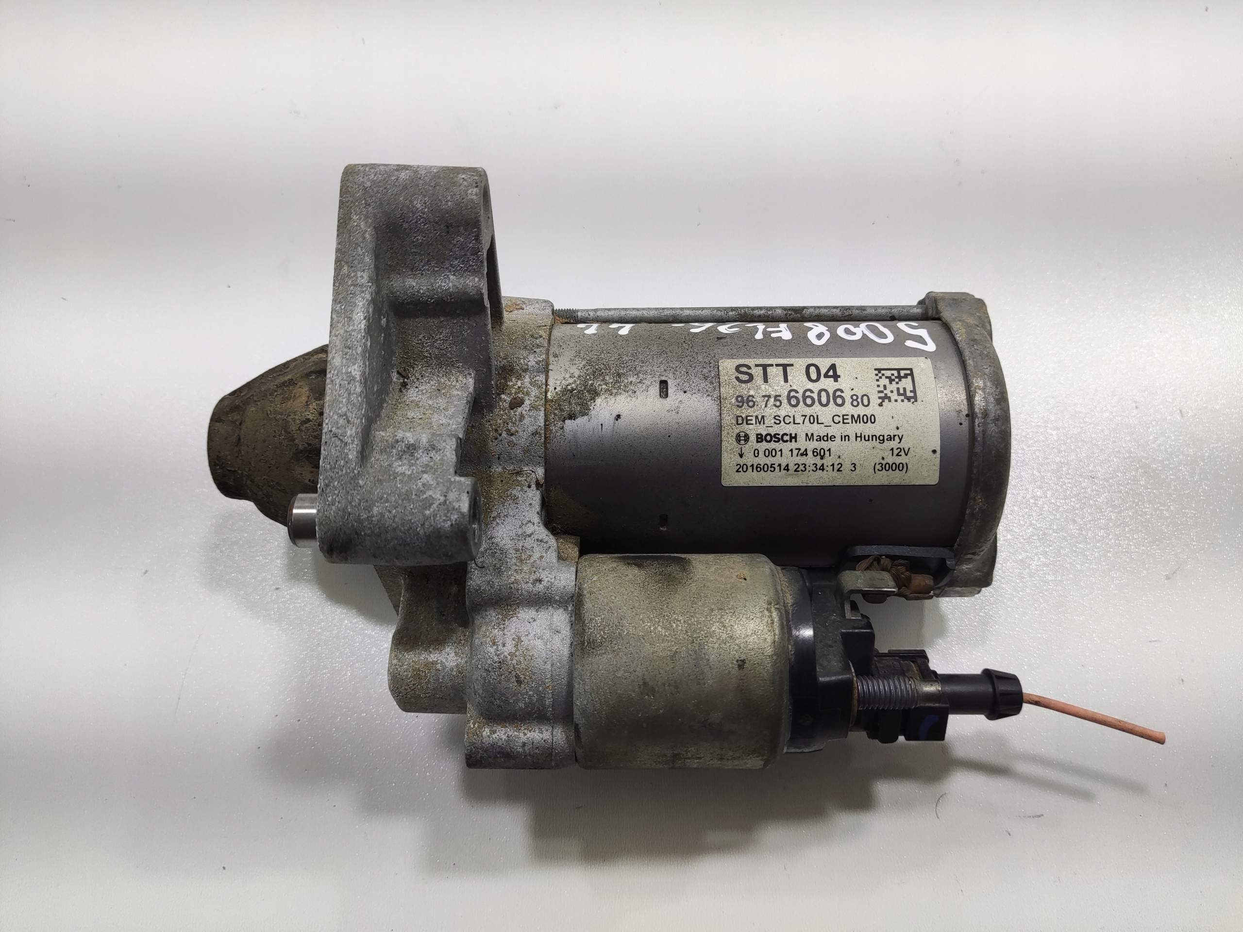STARTER PEUGEOT 5008 I 1.6 E-HDI 2013-2016 LIFT 9675660680