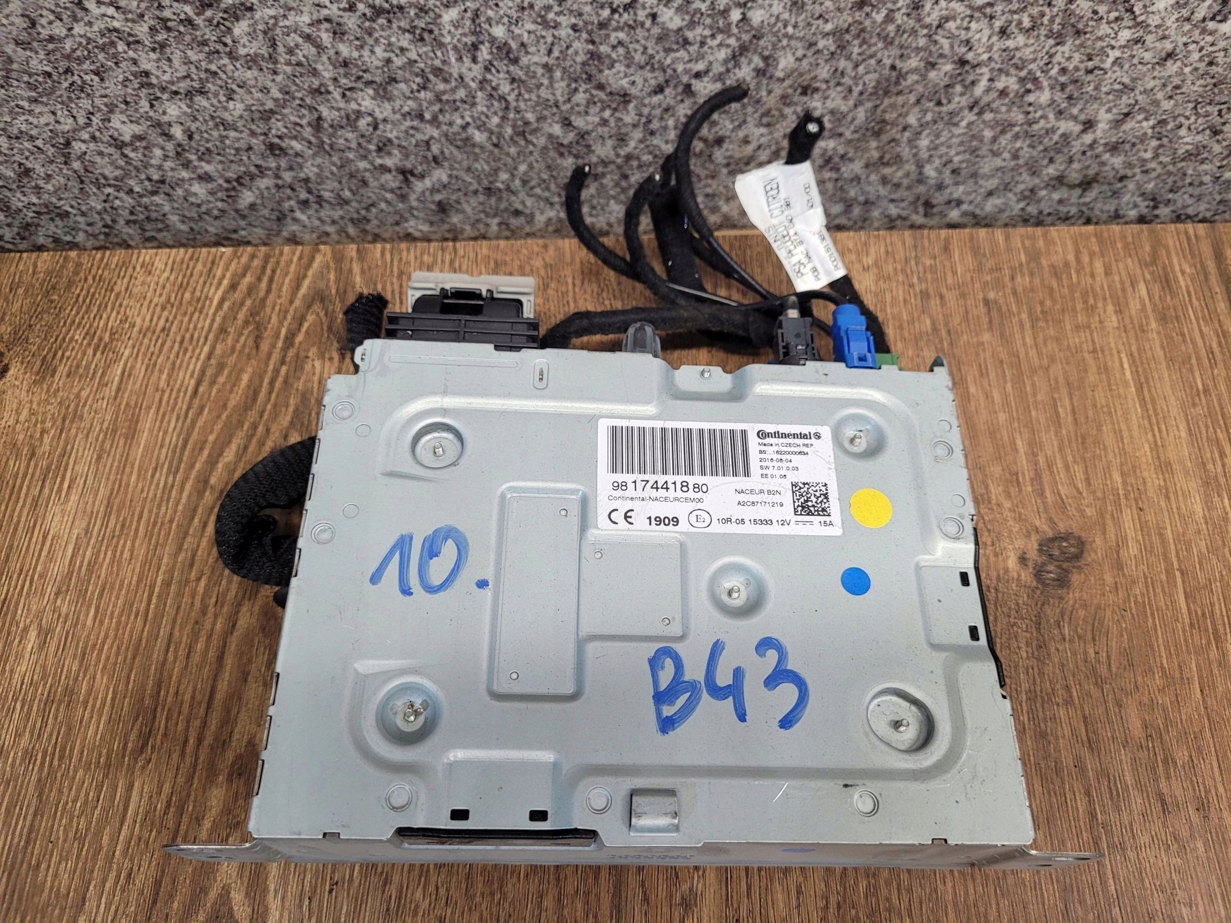 Citroen DS5 9817441780 RADIO NAVIGACIA