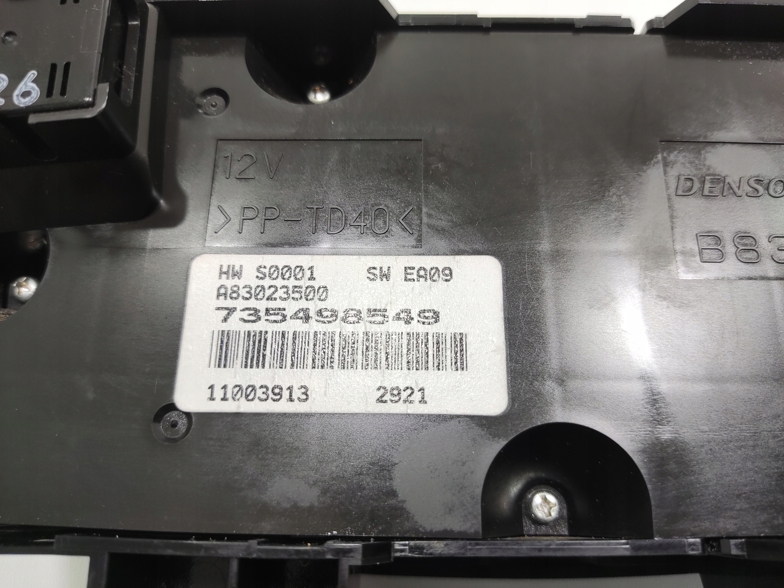 OVLADANIE KURENIA OPEL COMBO D FIAT DOBLO II 2010-2019 735498549