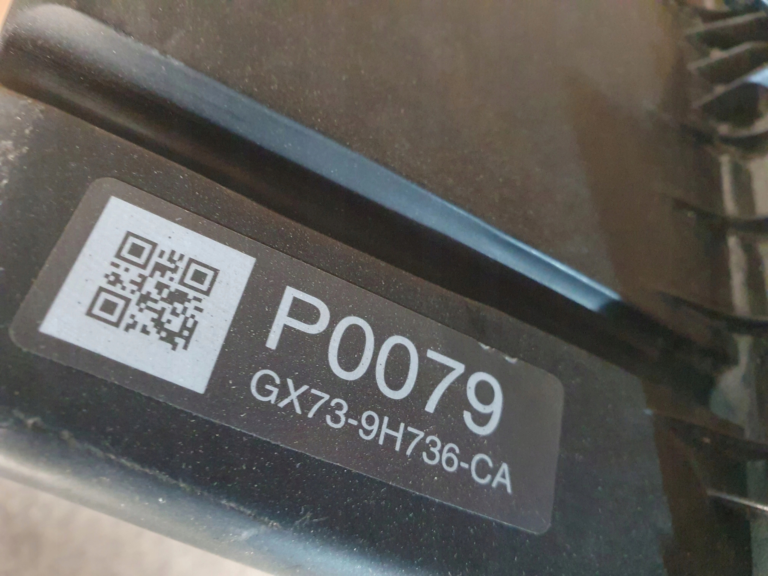 F PACE OBAL VZDUCHOVÉHO FILTERA GX73-9H736-CA