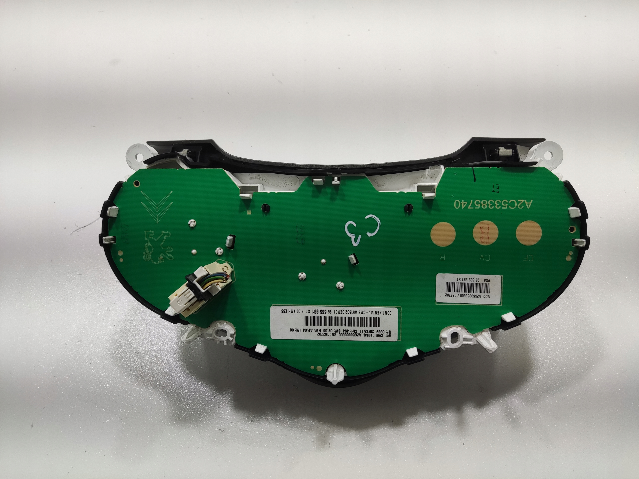 TACHOMETER BUDIKY CITROEN C3 II 1.6 VTI 2009-2013 96665881XT EUROPA