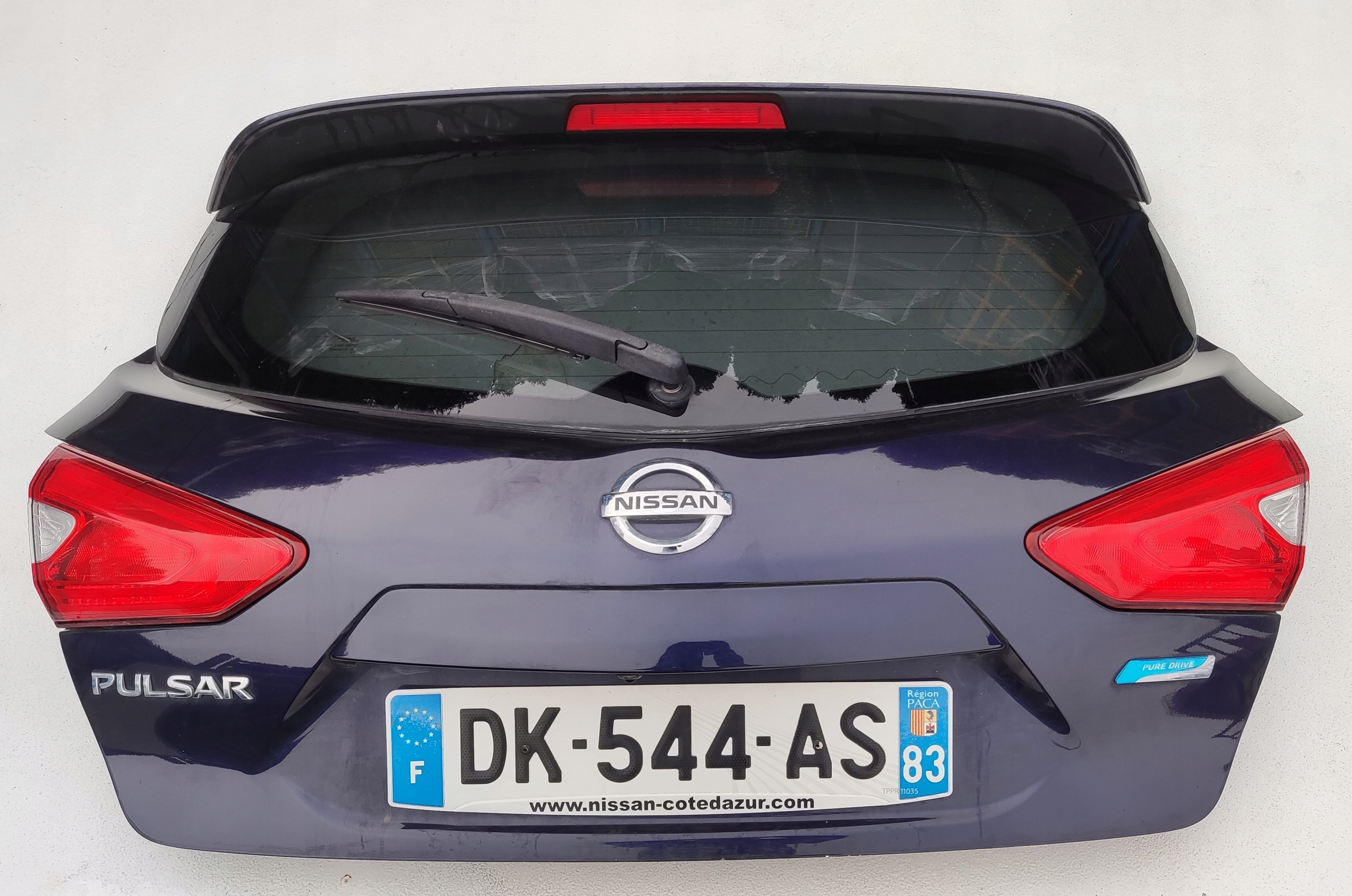 ZADNÁ KAPOTA + SKLO NISSAN PULSAR C13 2014-2018