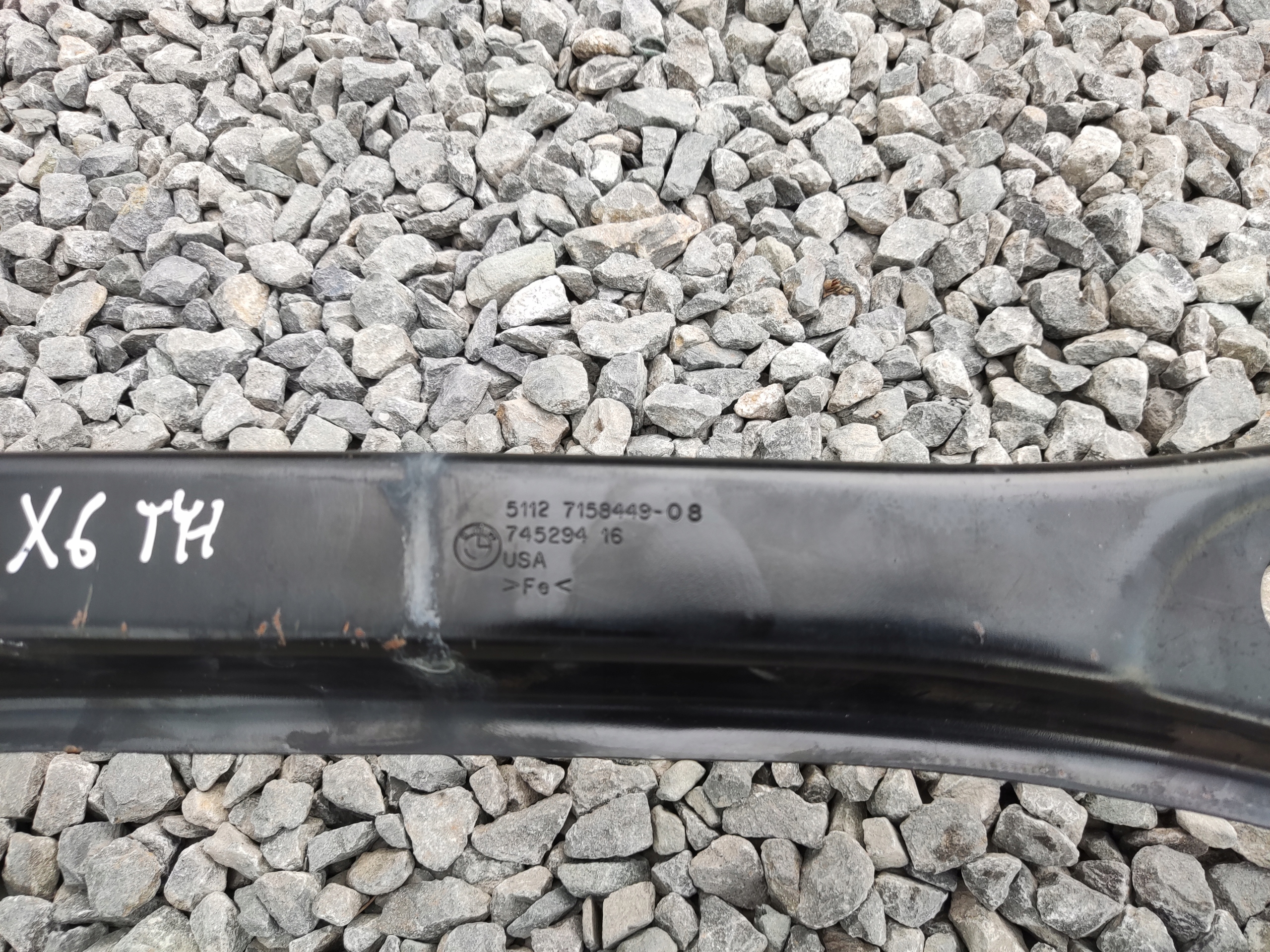 VÝSTUHA POD ZADNÝ NÁRAZNÍK BMW X6 E71 2007-2014 7158449