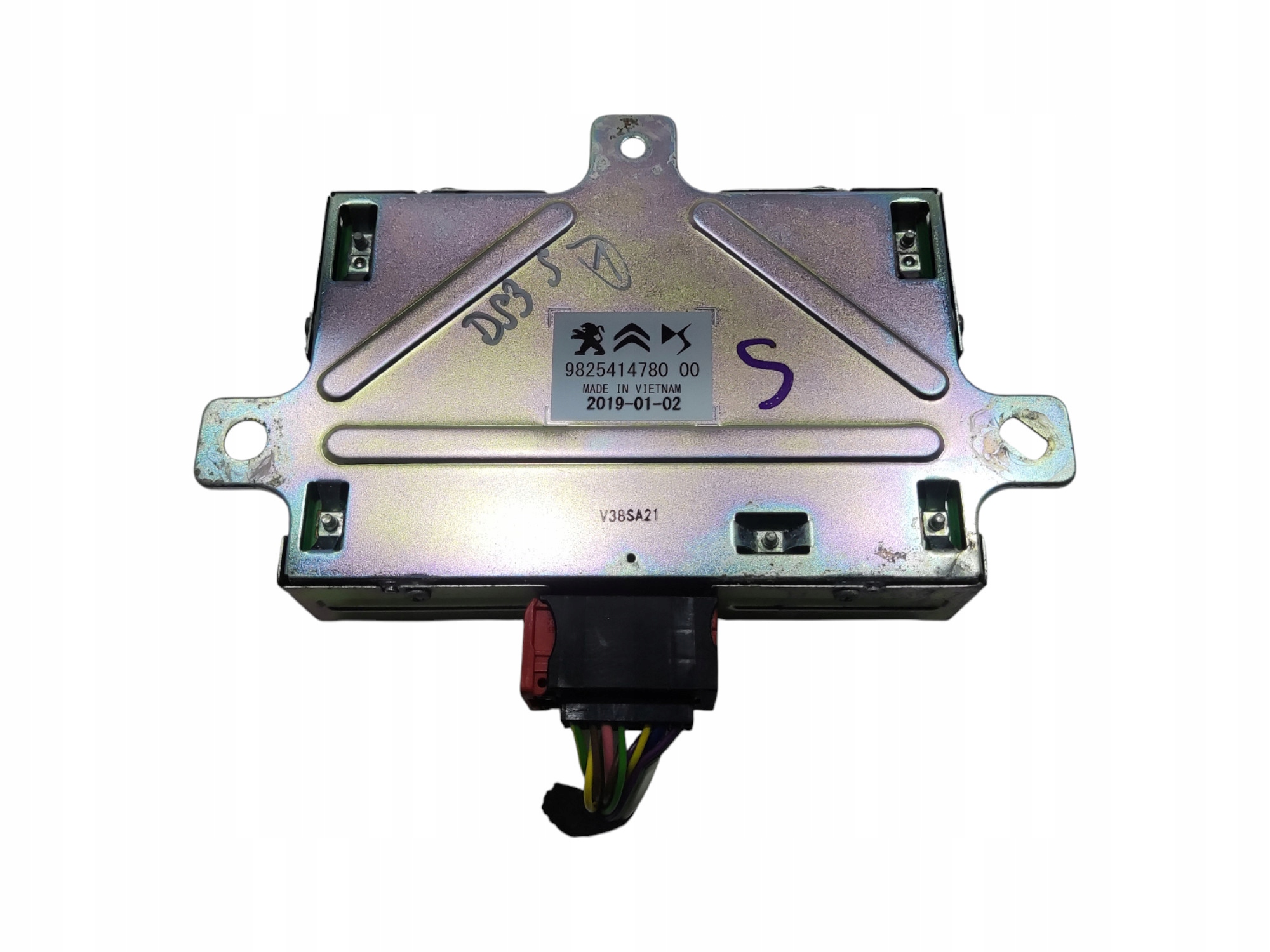MODUL RIADIACA JEDNOTKA AUDIO CITROEN DS3 DS 3 CROSSBACK 9825414780 2019-2022