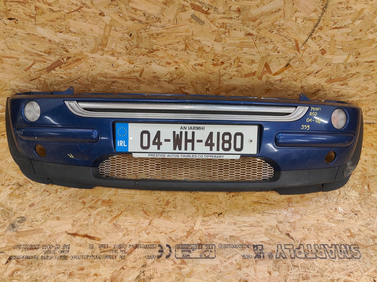 Mini r50 01-06 PREDNÝ NÁRAZNÍK