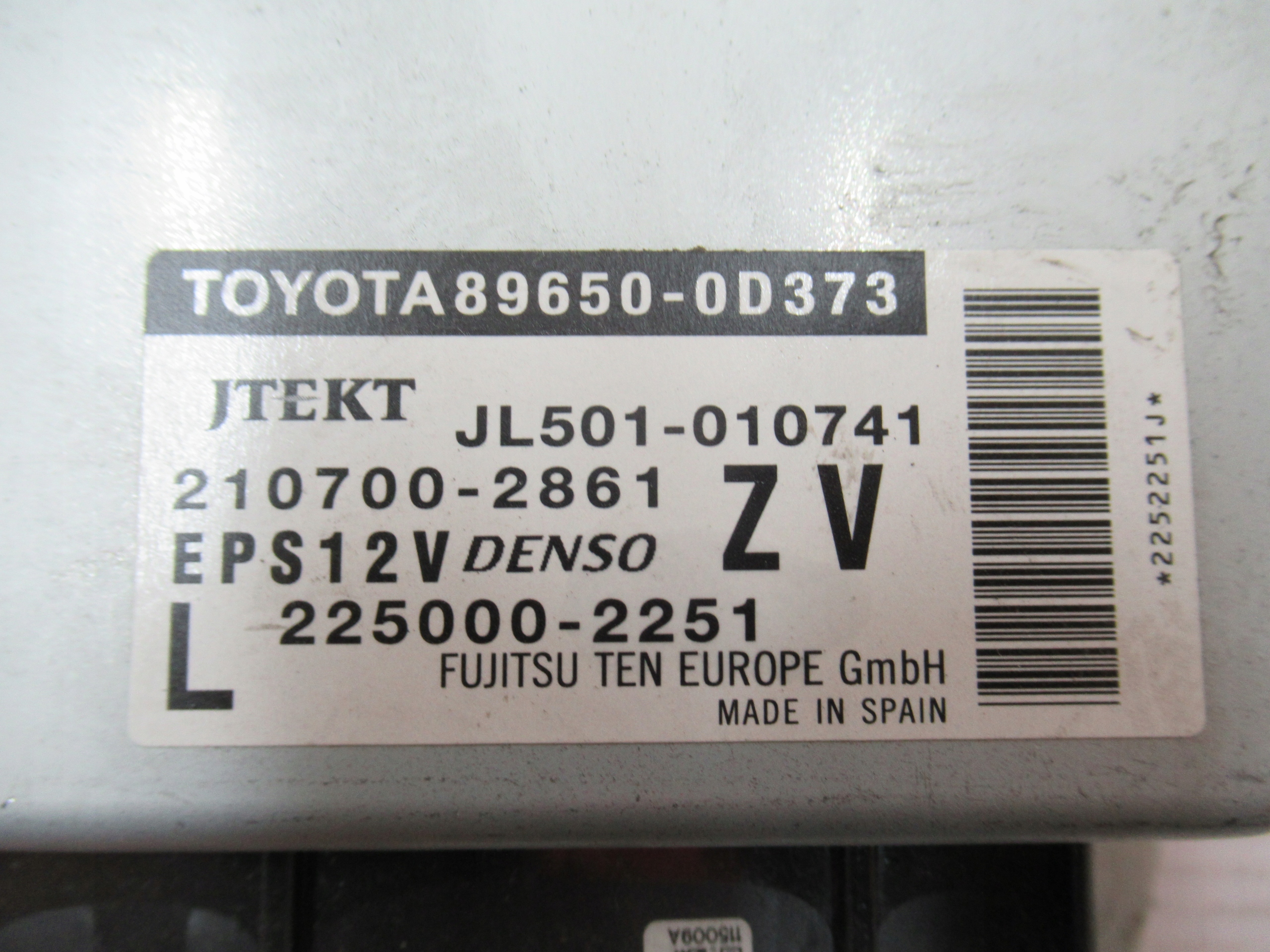 MODUL SERVA TOYOTA YARIS III 3 89650-0D373