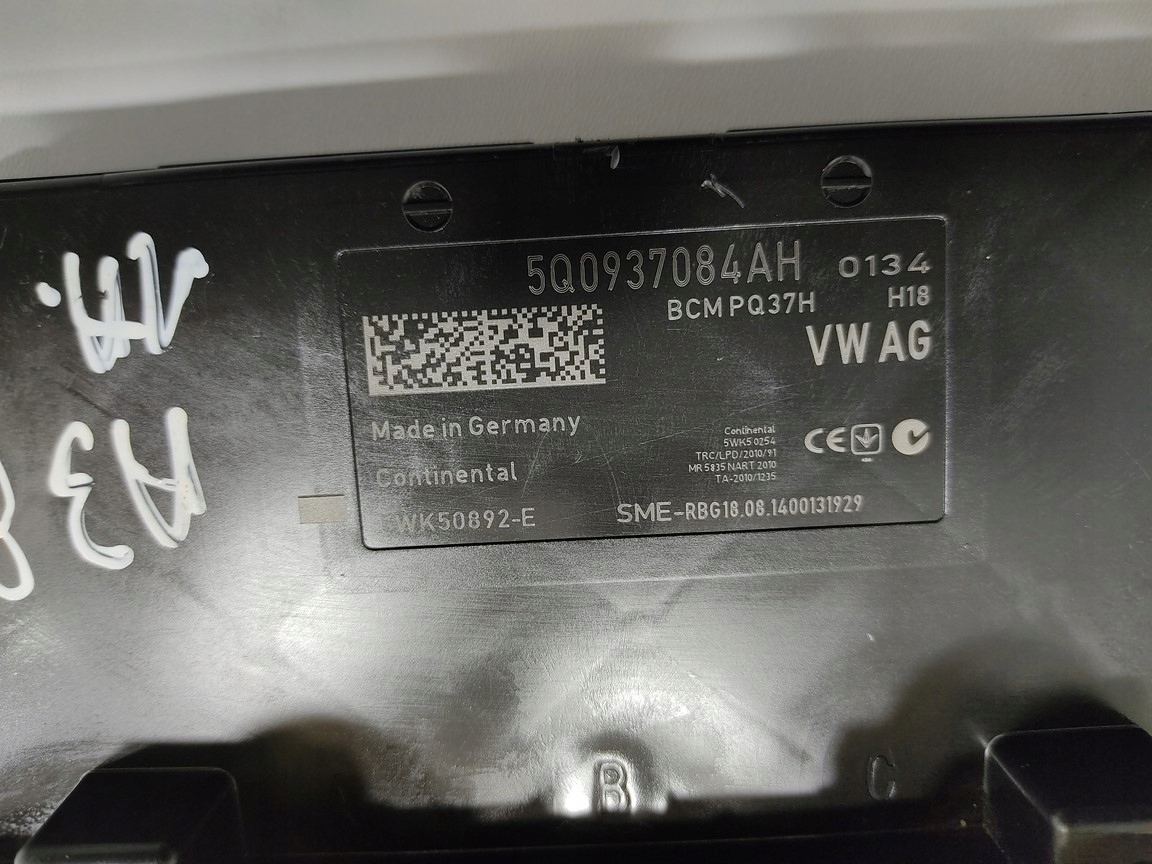 MODUL RIADIACA JEDNOTKA KOMFORTU AUDI A3 8V 5Q0937084AH 2012-2016