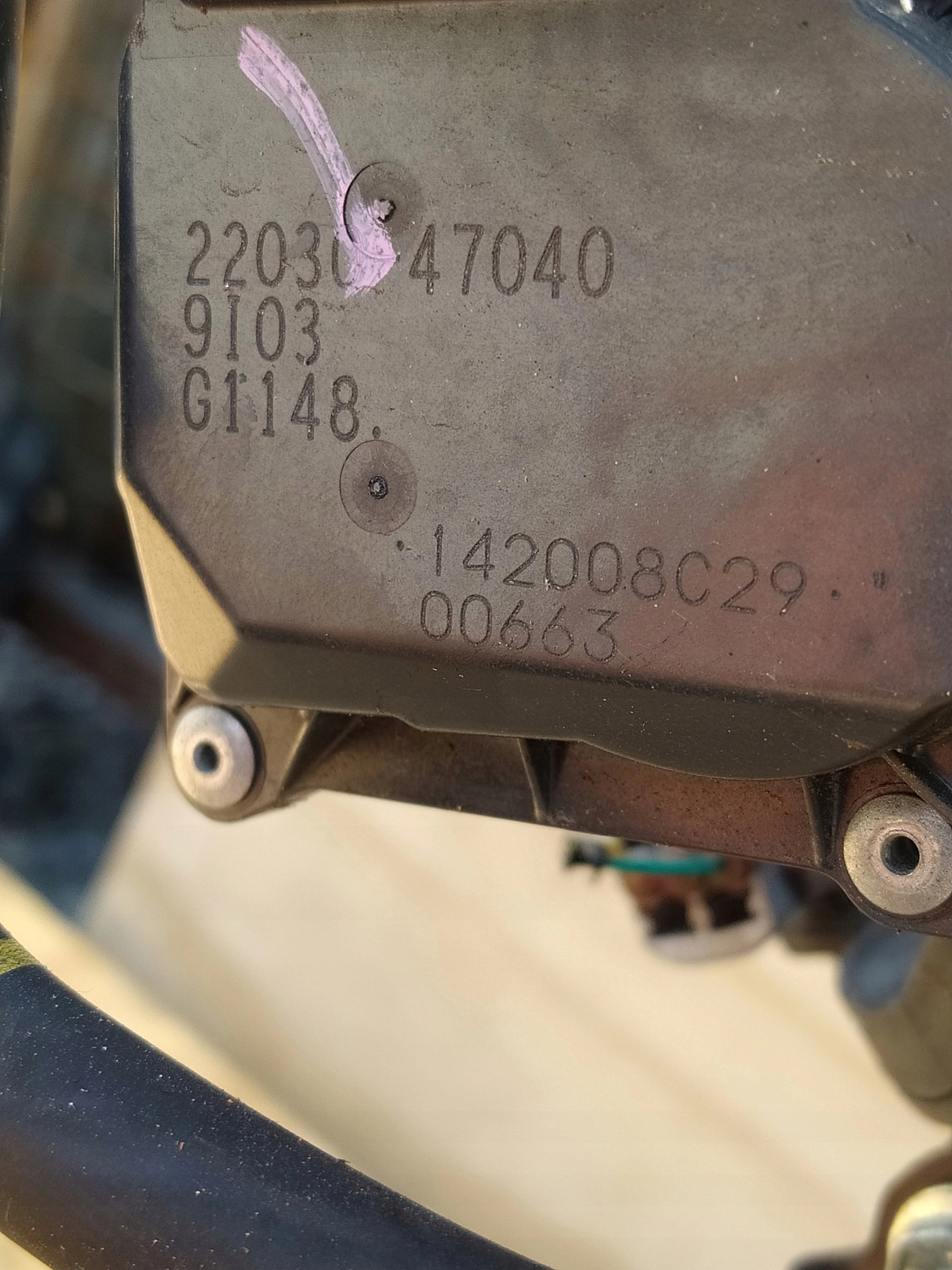 toyota yaris III hybrid 1.5 MOTOR x1nz-p92