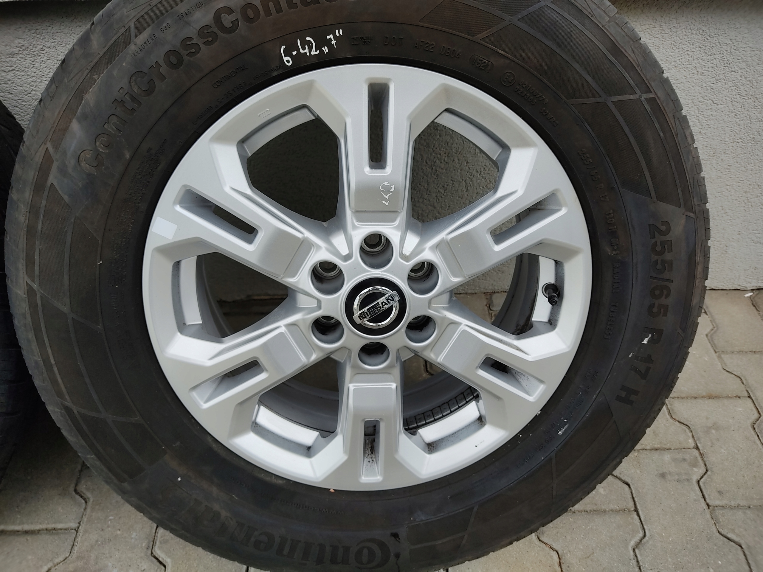 KOLESA HLINIKOVE DISKY ELEKTRONY 17 NISSAN NAVARA IV D23 NP300 6×114.3 ET45 7J