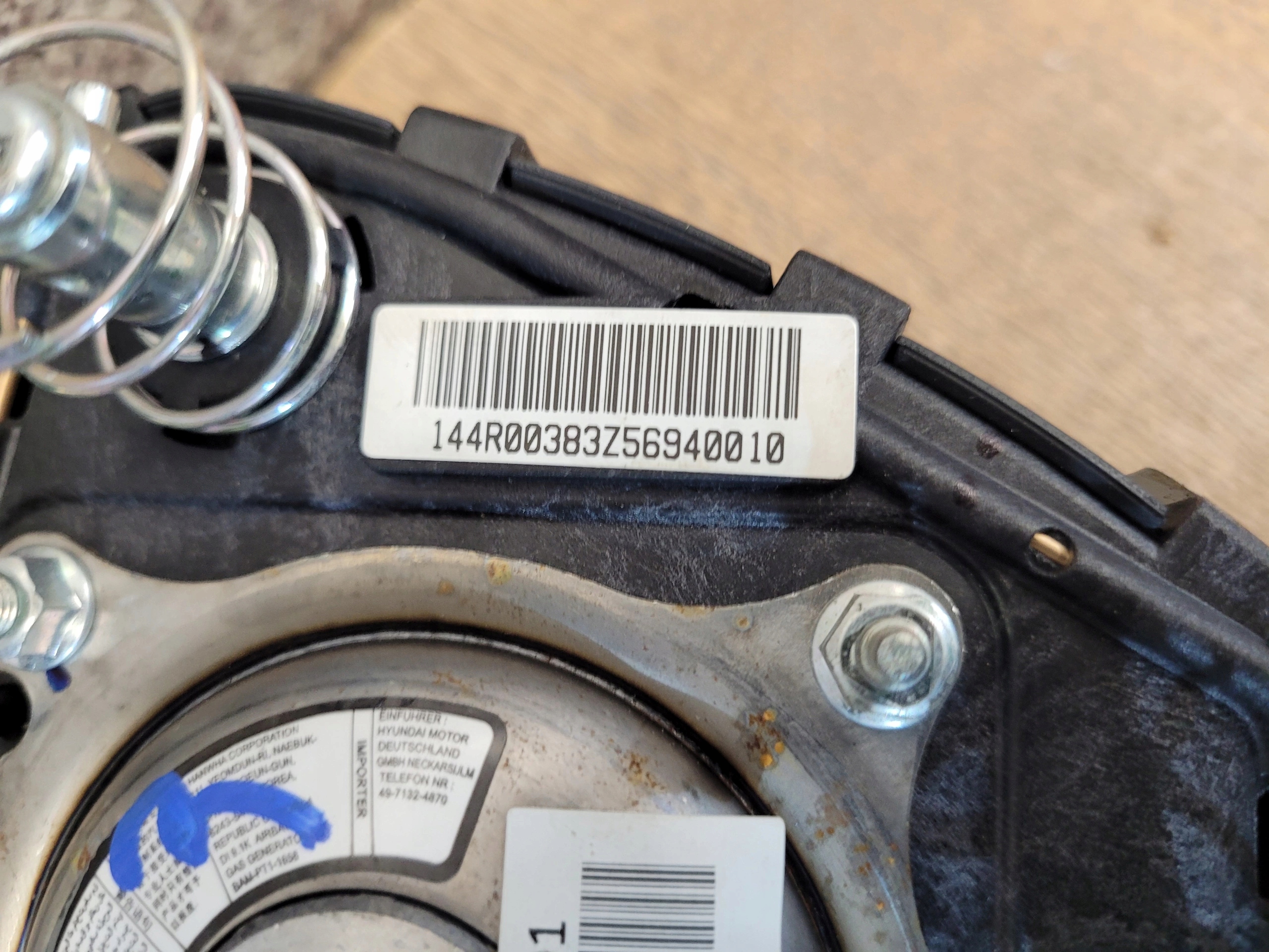 Hyundai i40 ORYG VOLANTOVY AIRBAG 569003Z100RY