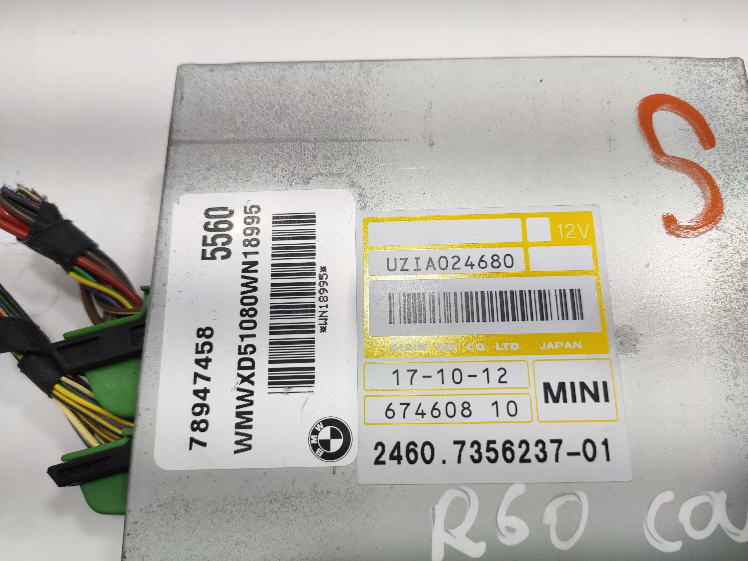 MODUL RIADIACA JEDNOTKA PREVODOVKY MINI COUNTRYMAN R60 2010-2015 7356237
