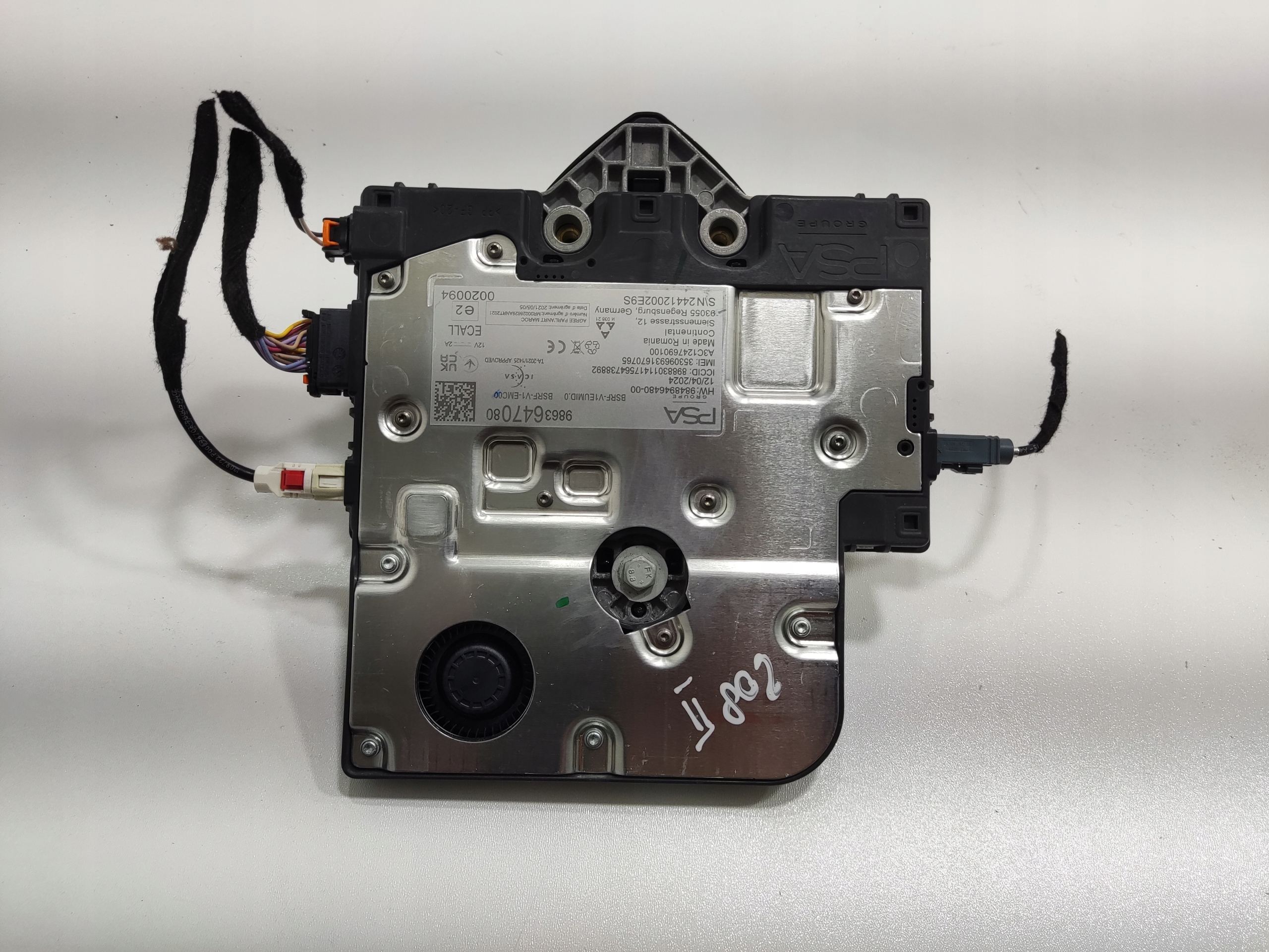ANTENA MODUL GPS PEUGEOT 208 II 2024-2025 LIFT 9863647080